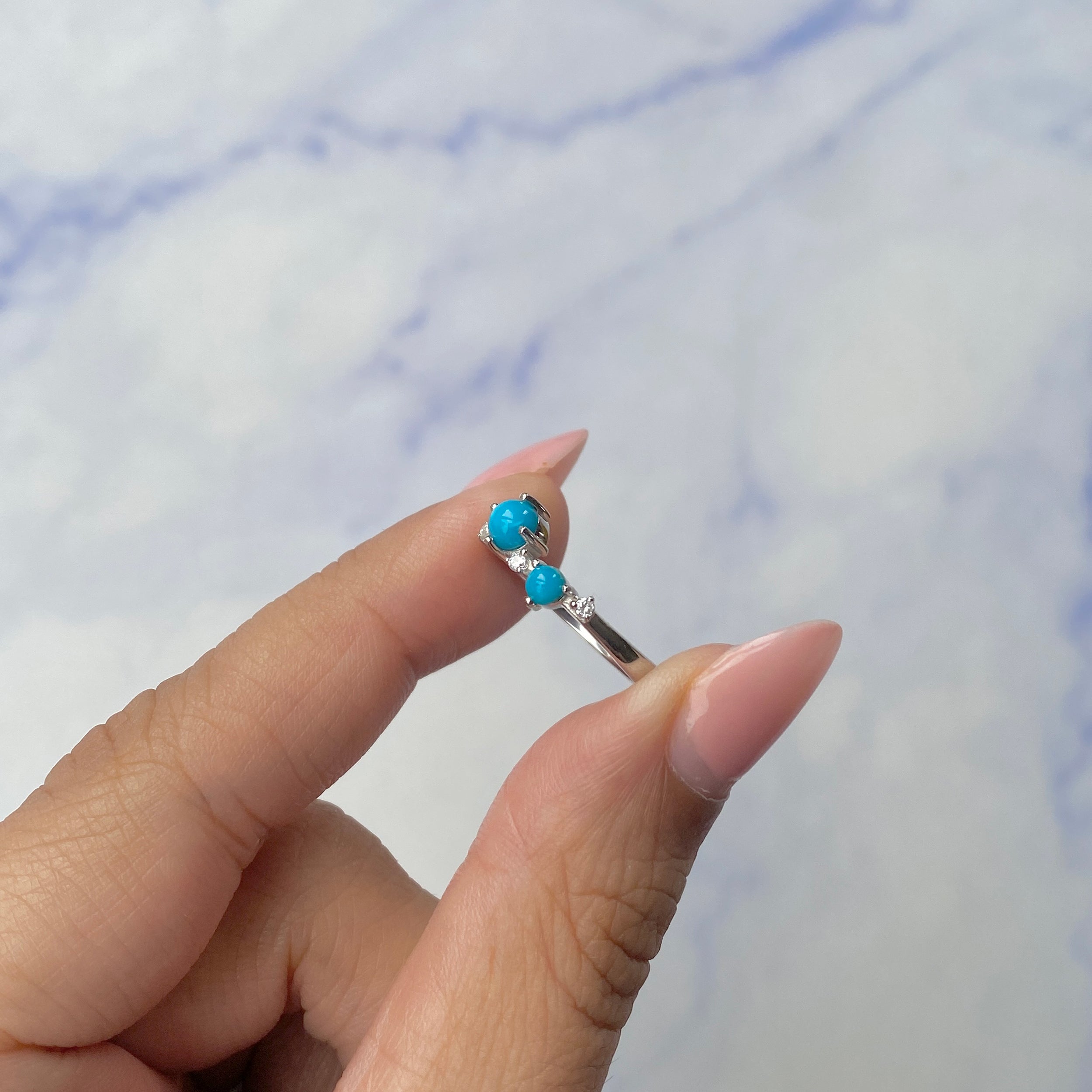 Turquoise Ring-(TRQ-SR-1661.)