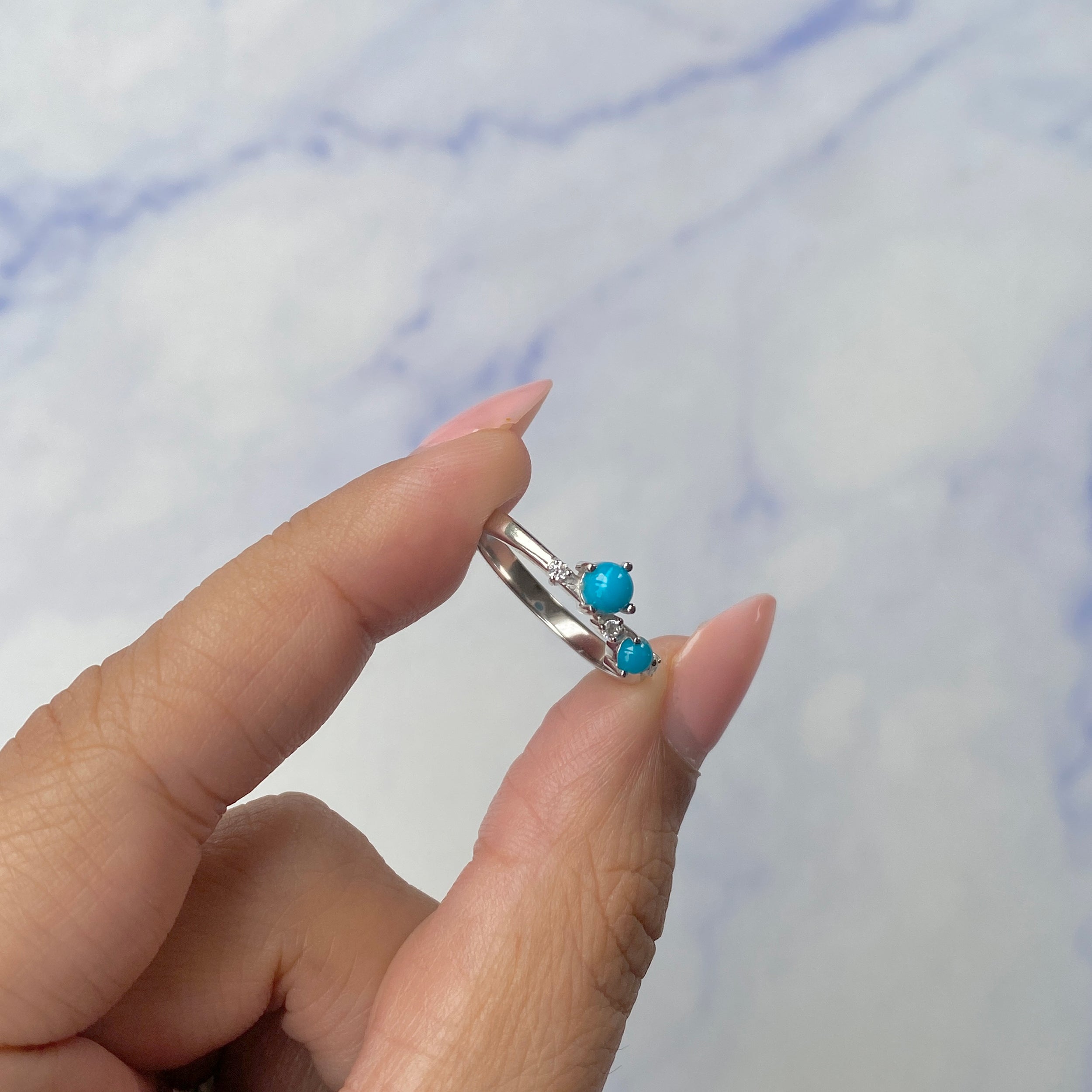 Turquoise Ring-(TRQ-SR-1661.)
