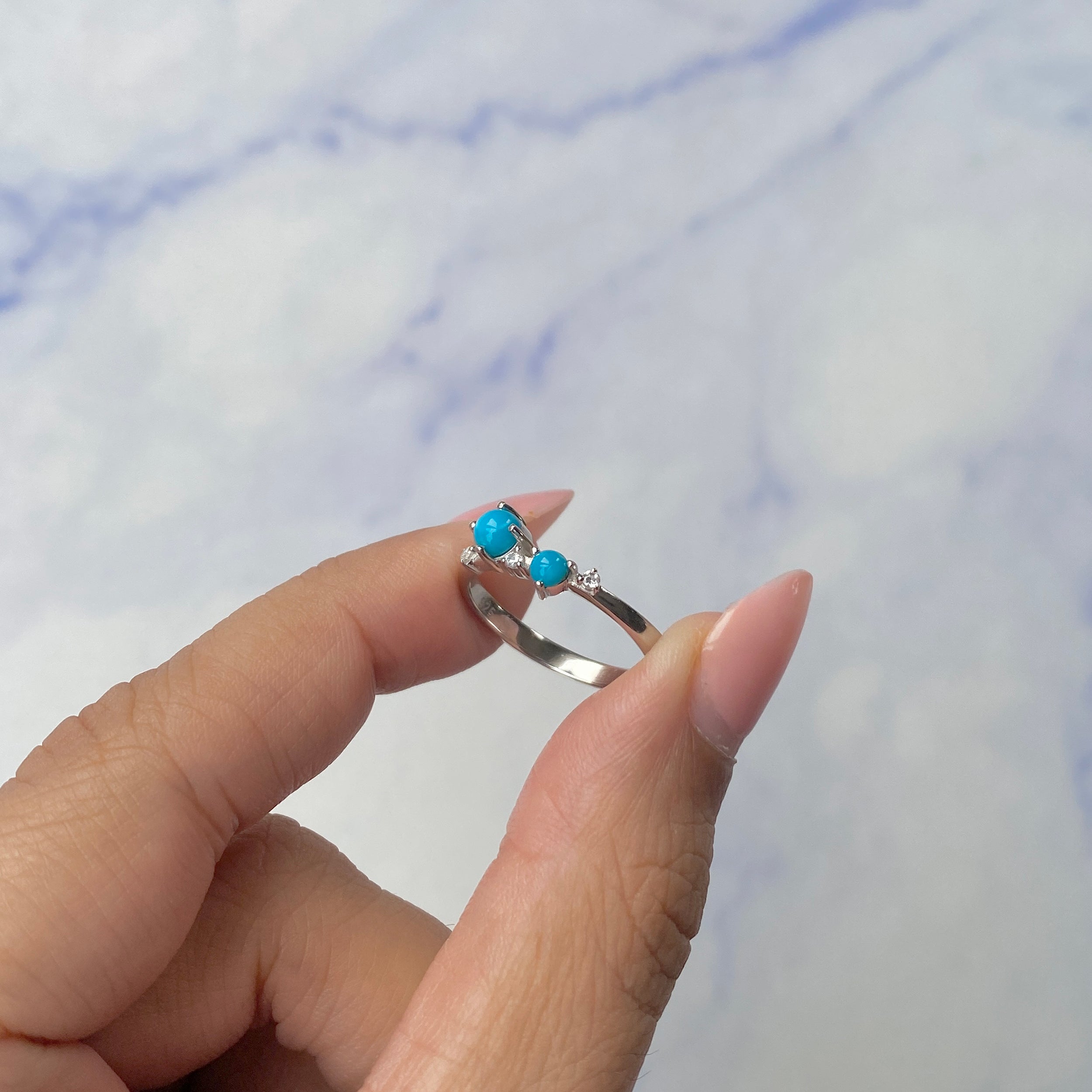 Turquoise Ring-(TRQ-SR-1661.)