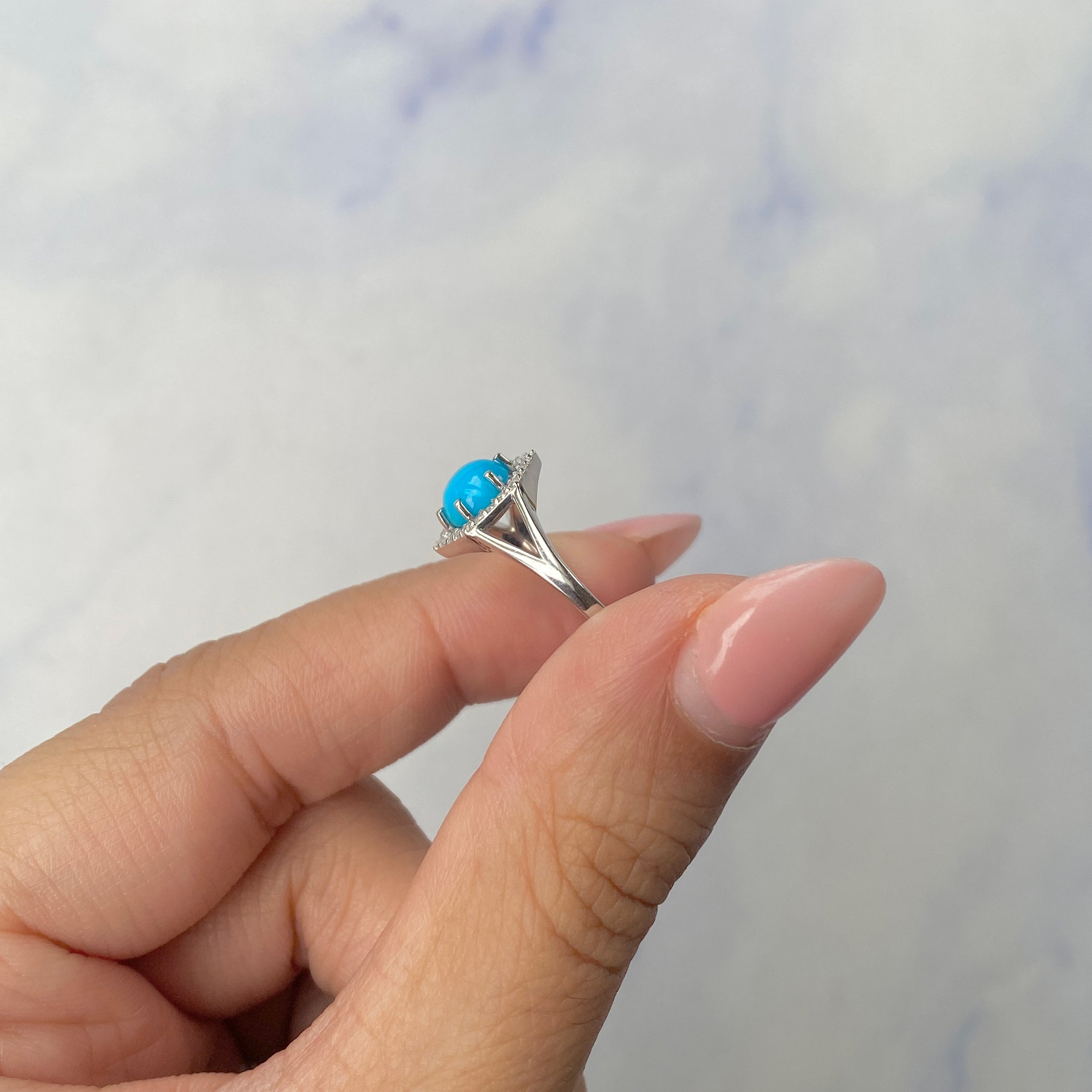 Turquoise Ring-(TRQ-SR-1800.)