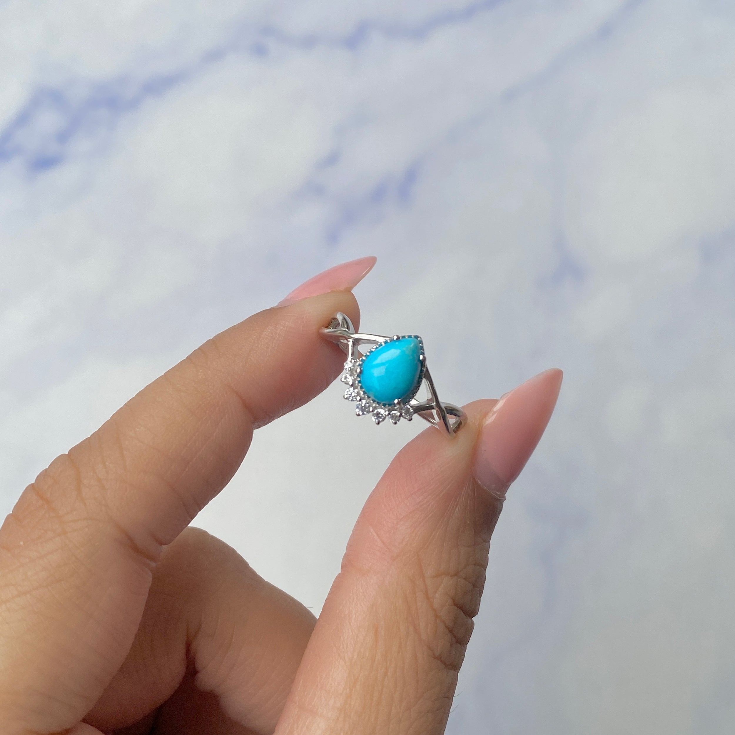 Turquoise Ring-(TRQ-SR-1930.)