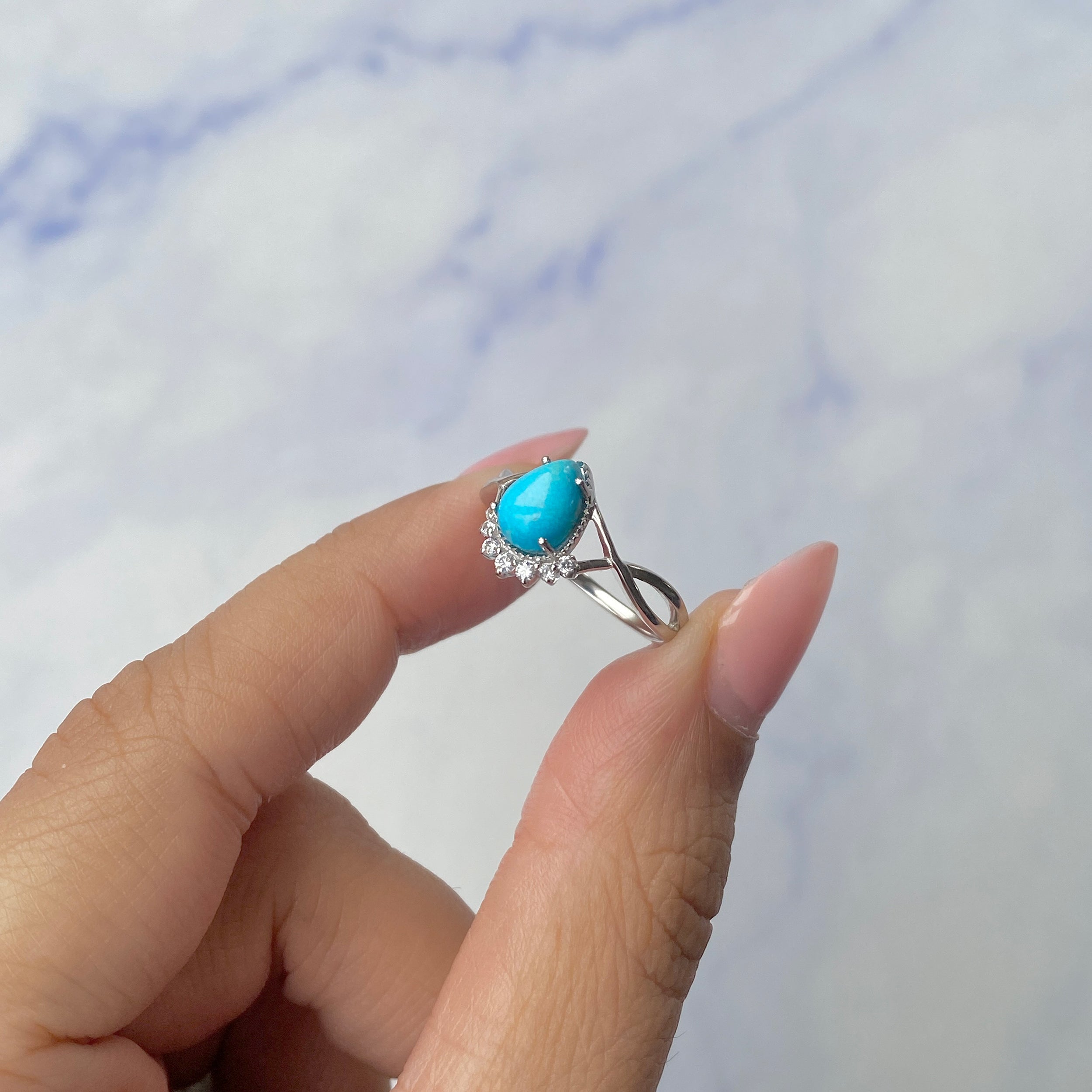 Turquoise Ring-(TRQ-SR-1930.)