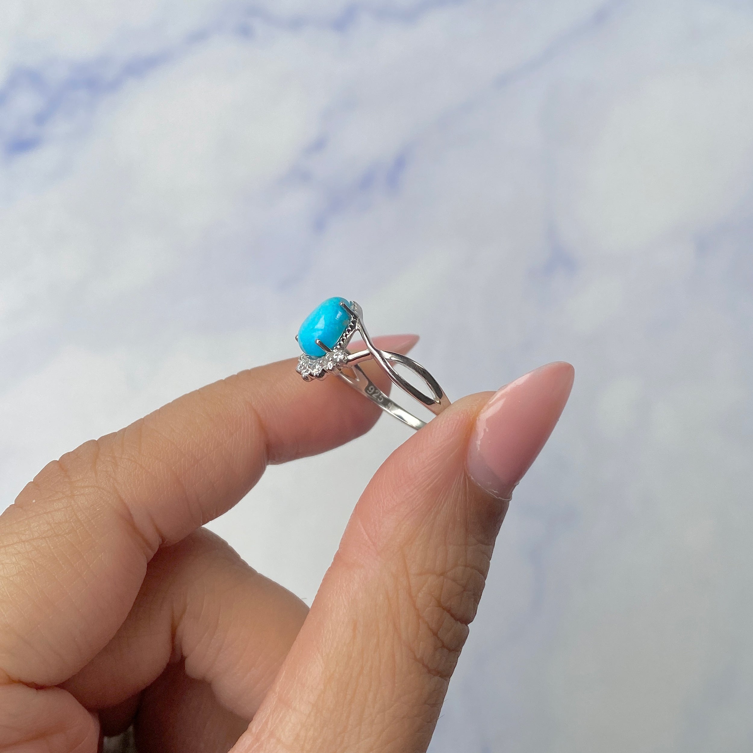 Turquoise Ring-(TRQ-SR-1930.)