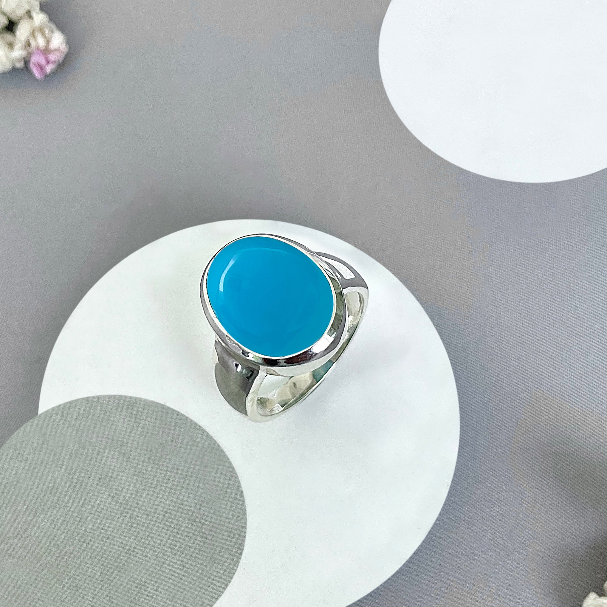 Turquoise Ring-(TRQ-SR-2128.)