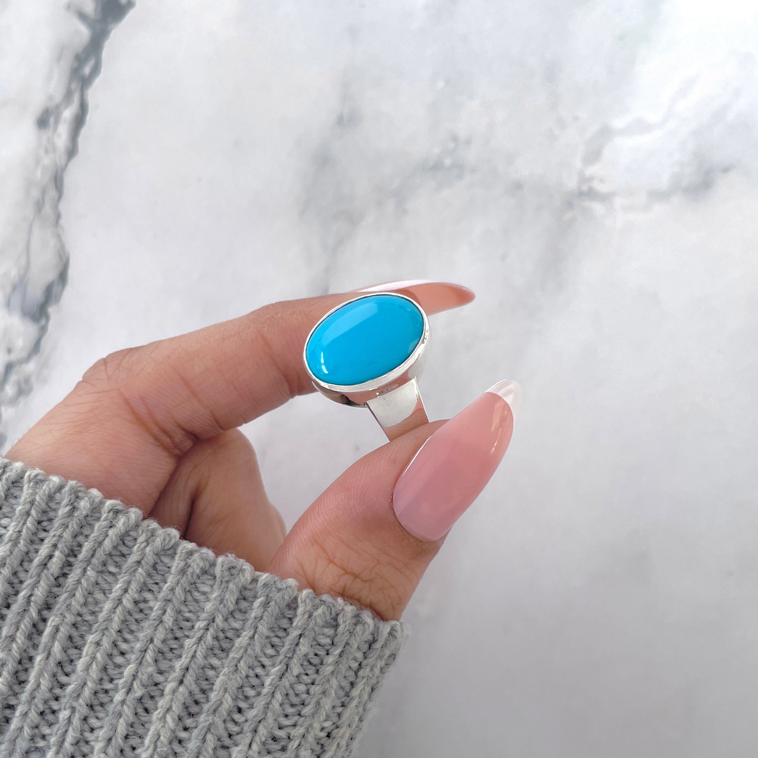 Turquoise Ring-(TRQ-SR-2128.)