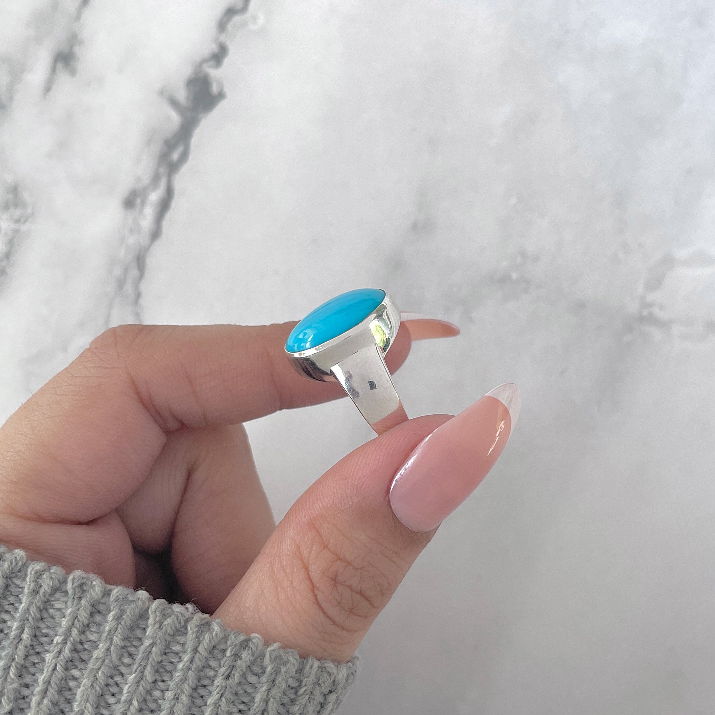 Turquoise Ring-(TRQ-SR-2128.)