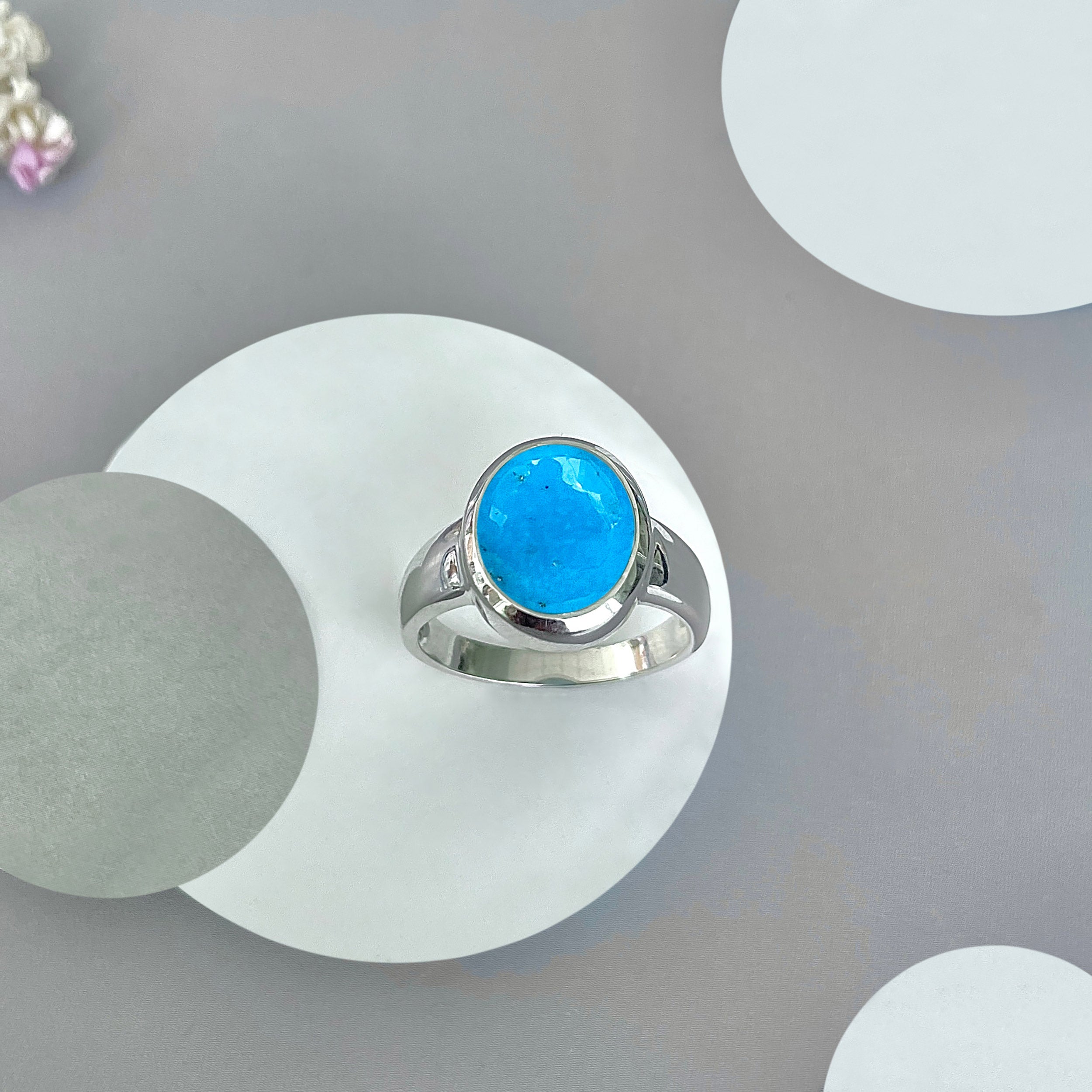 Turquoise Ring-(TRQ-SR-2132.)