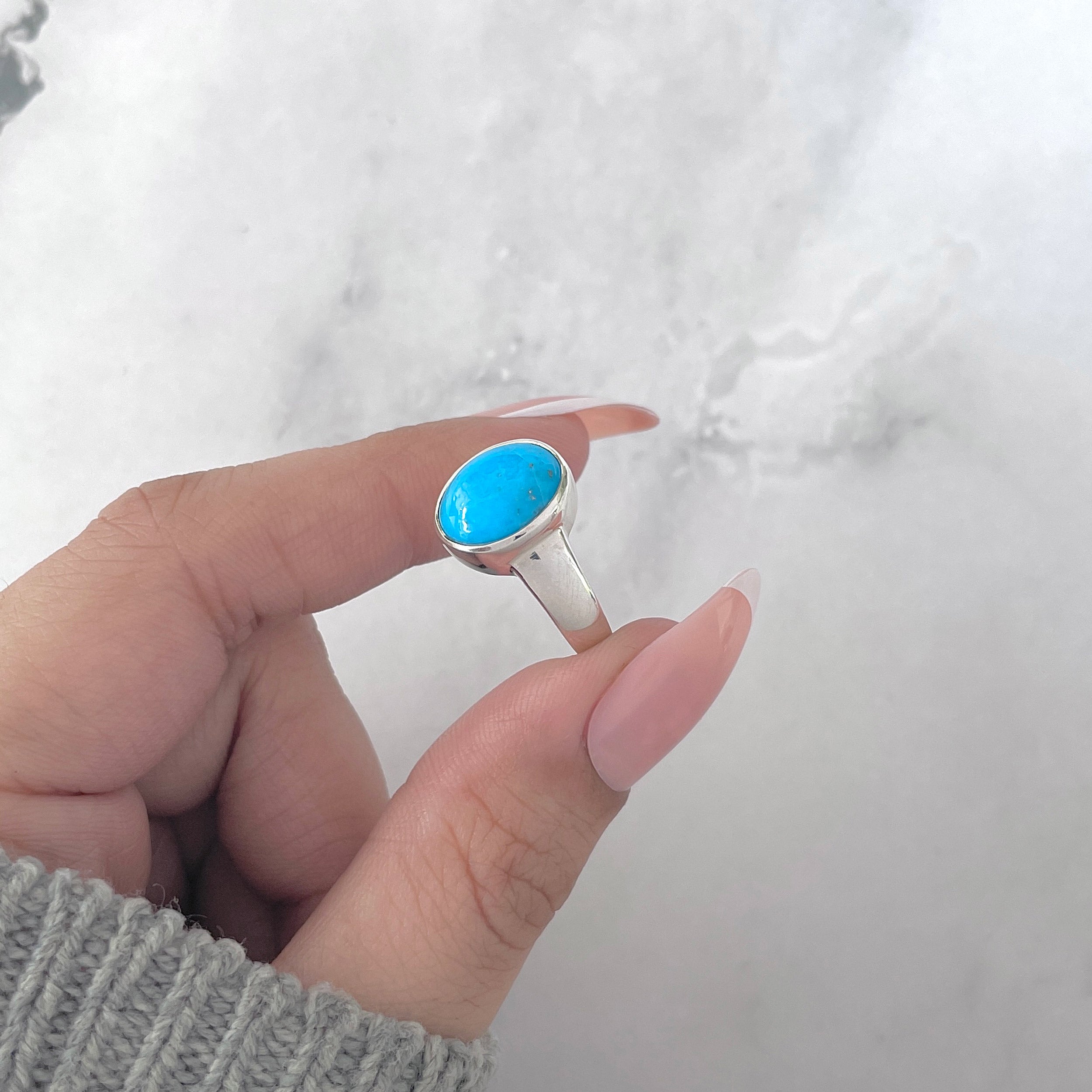 Turquoise Ring-(TRQ-SR-2132.)