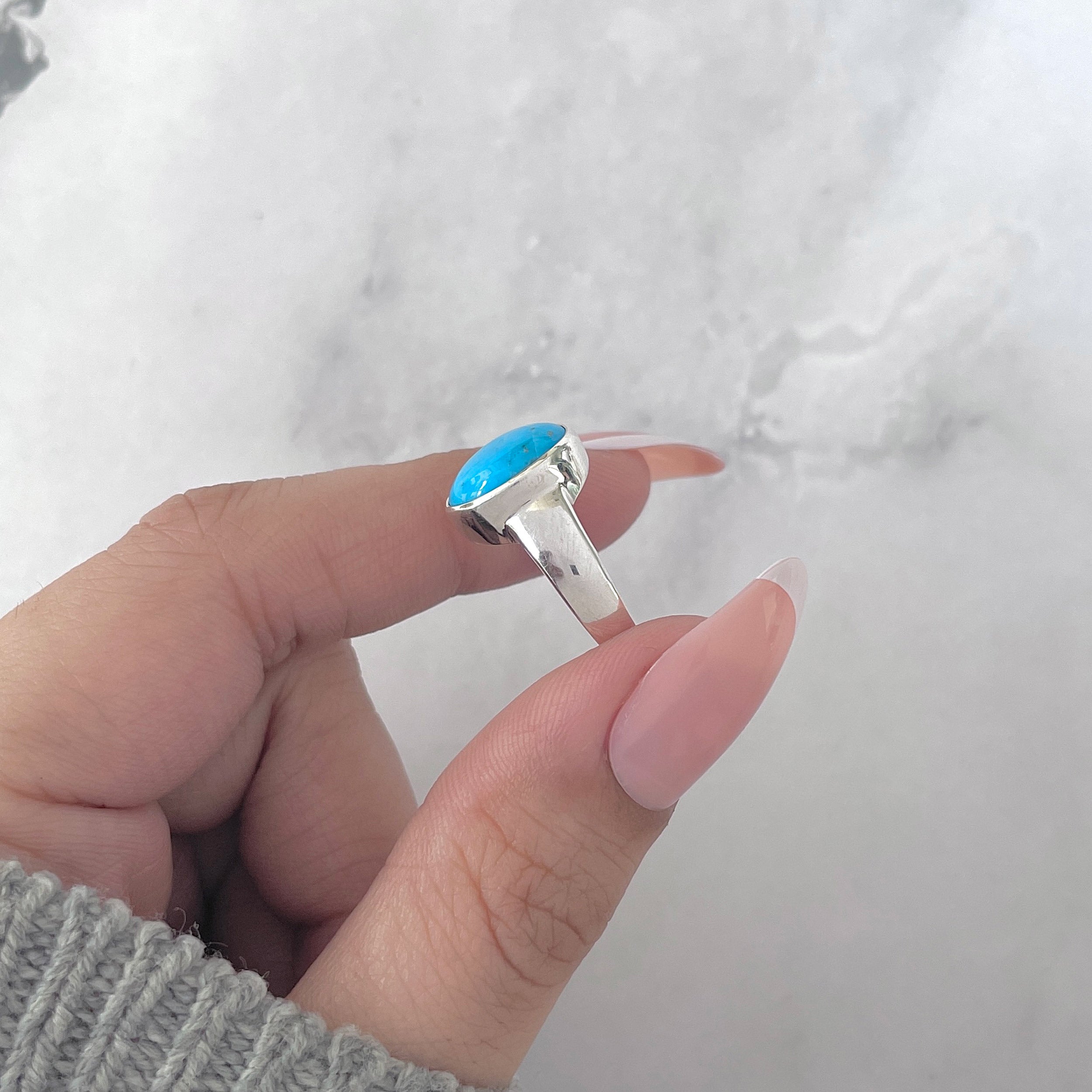 Turquoise Ring-(TRQ-SR-2132.)