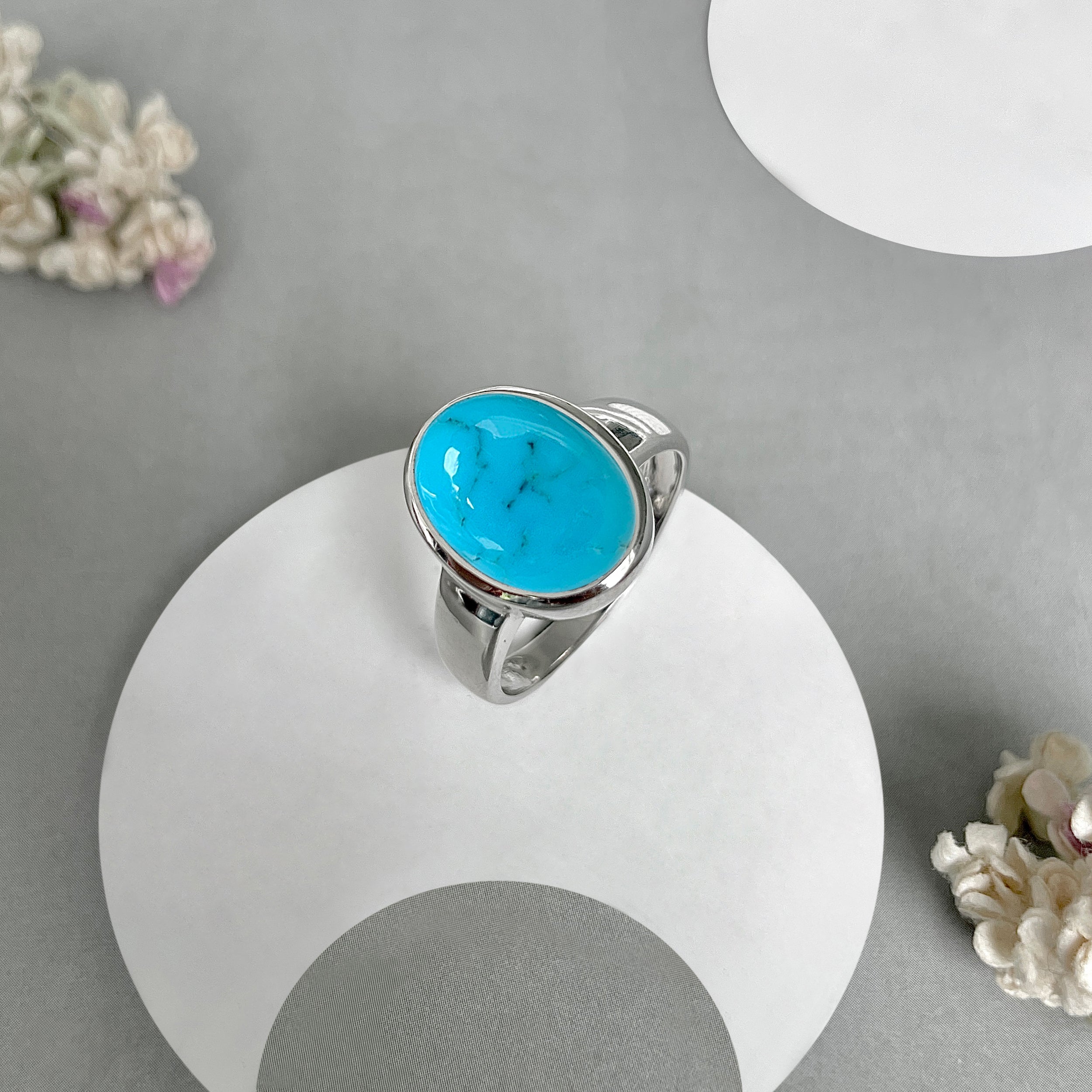 Turquoise Ring-(TRQ-SR-2173.)