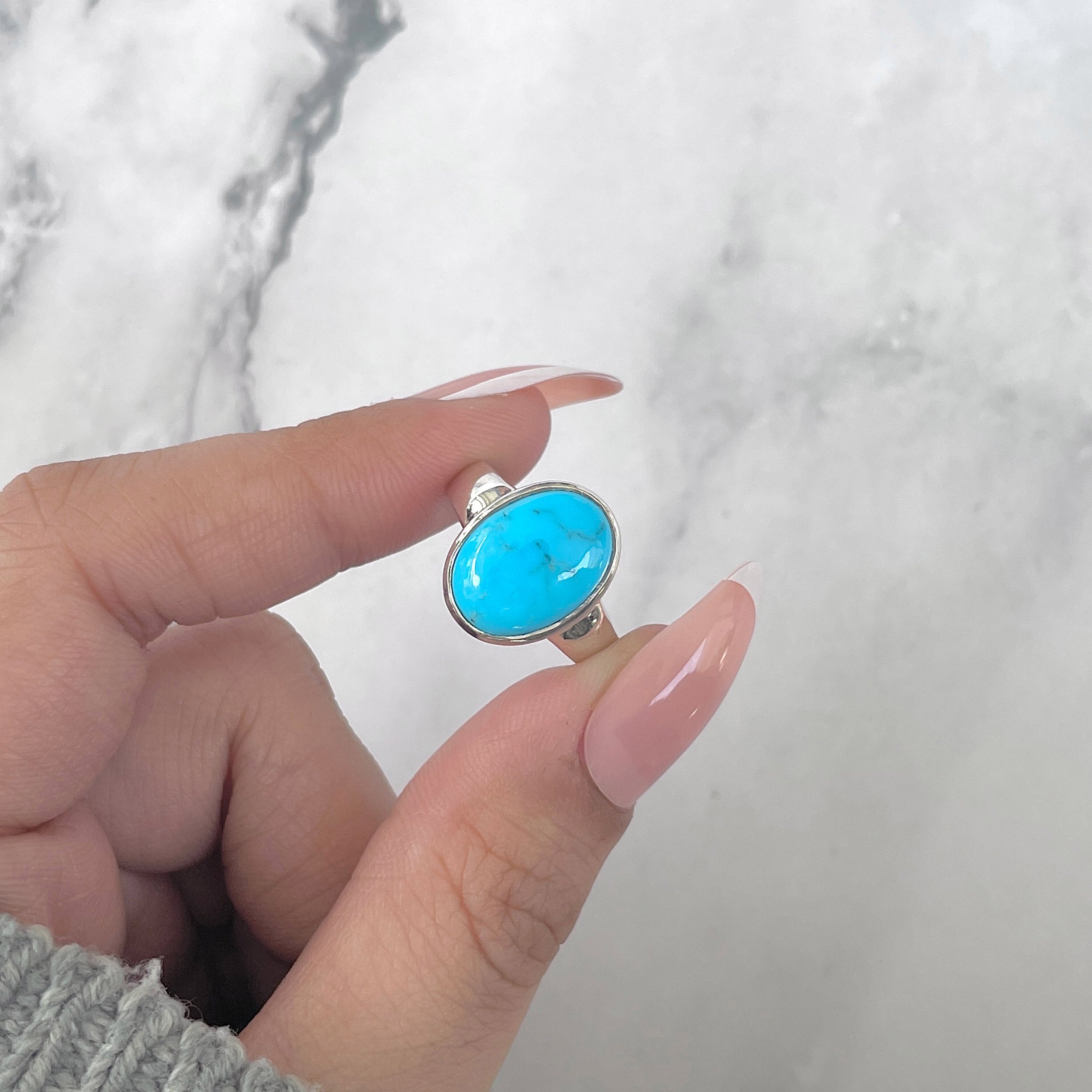Turquoise Ring-(TRQ-SR-2173.)