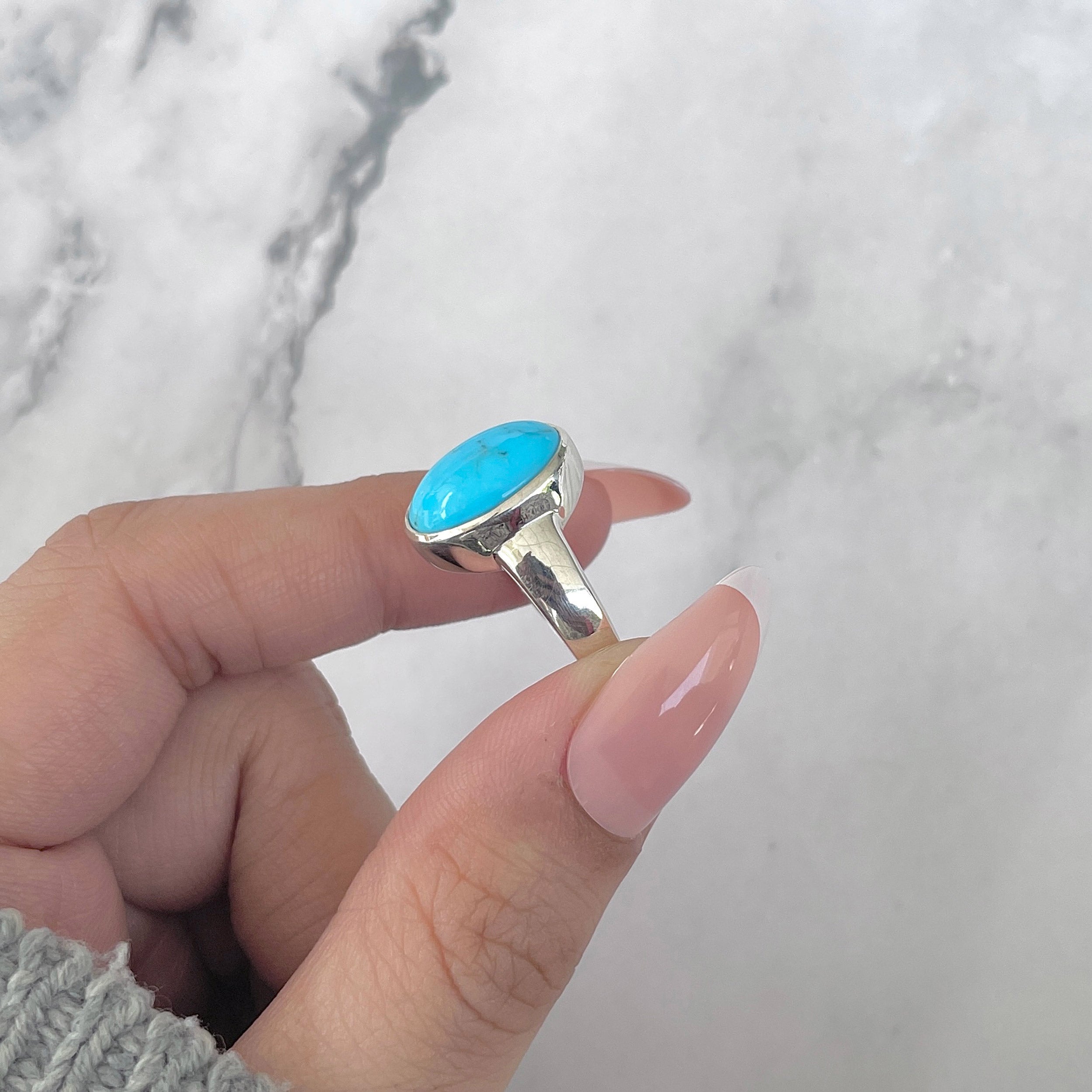 Turquoise Ring-(TRQ-SR-2173.)
