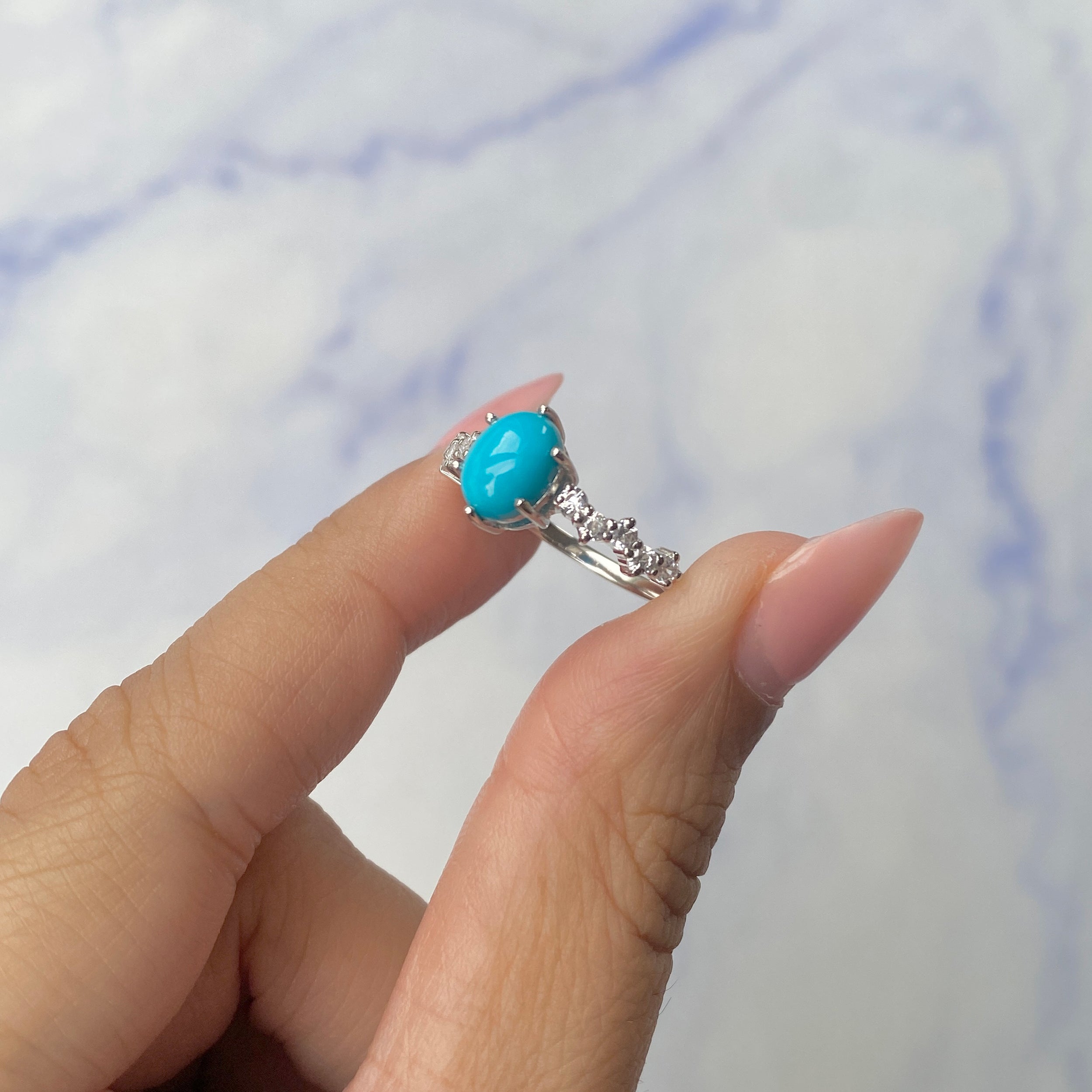 Turquoise Ring-(TRQ-SR-2241.)