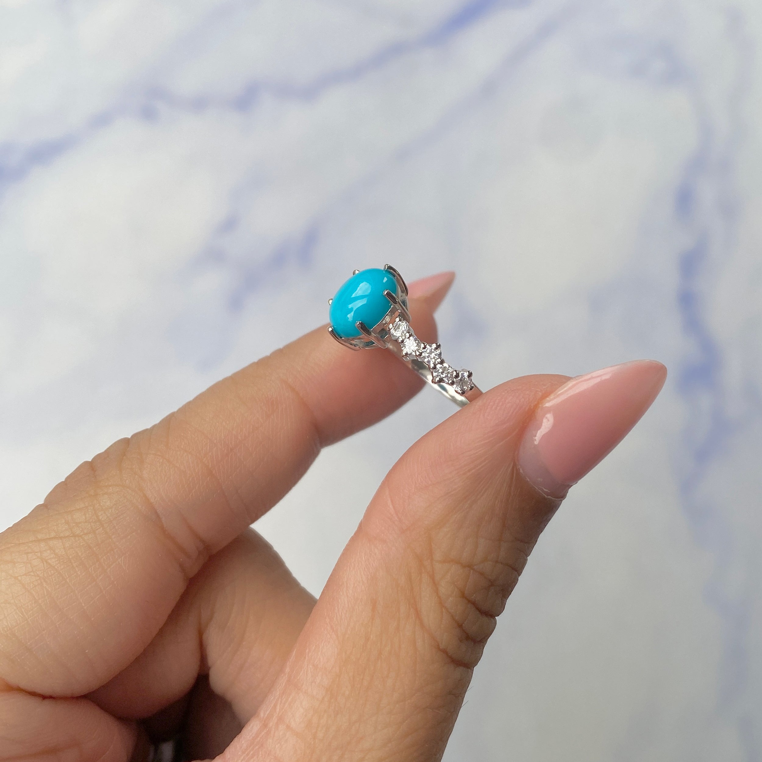 Turquoise Ring-(TRQ-SR-2241.)