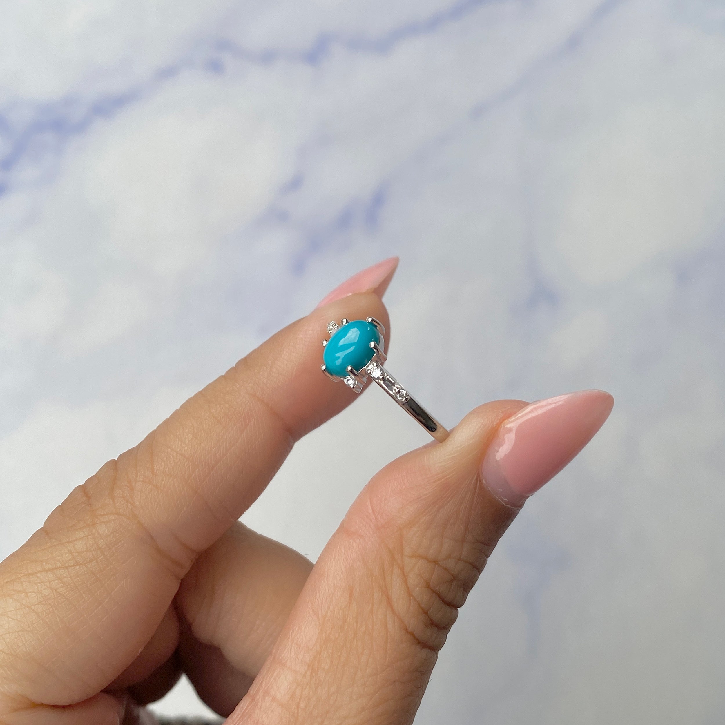 Turquoise Ring-(TRQ-SR-2273.)