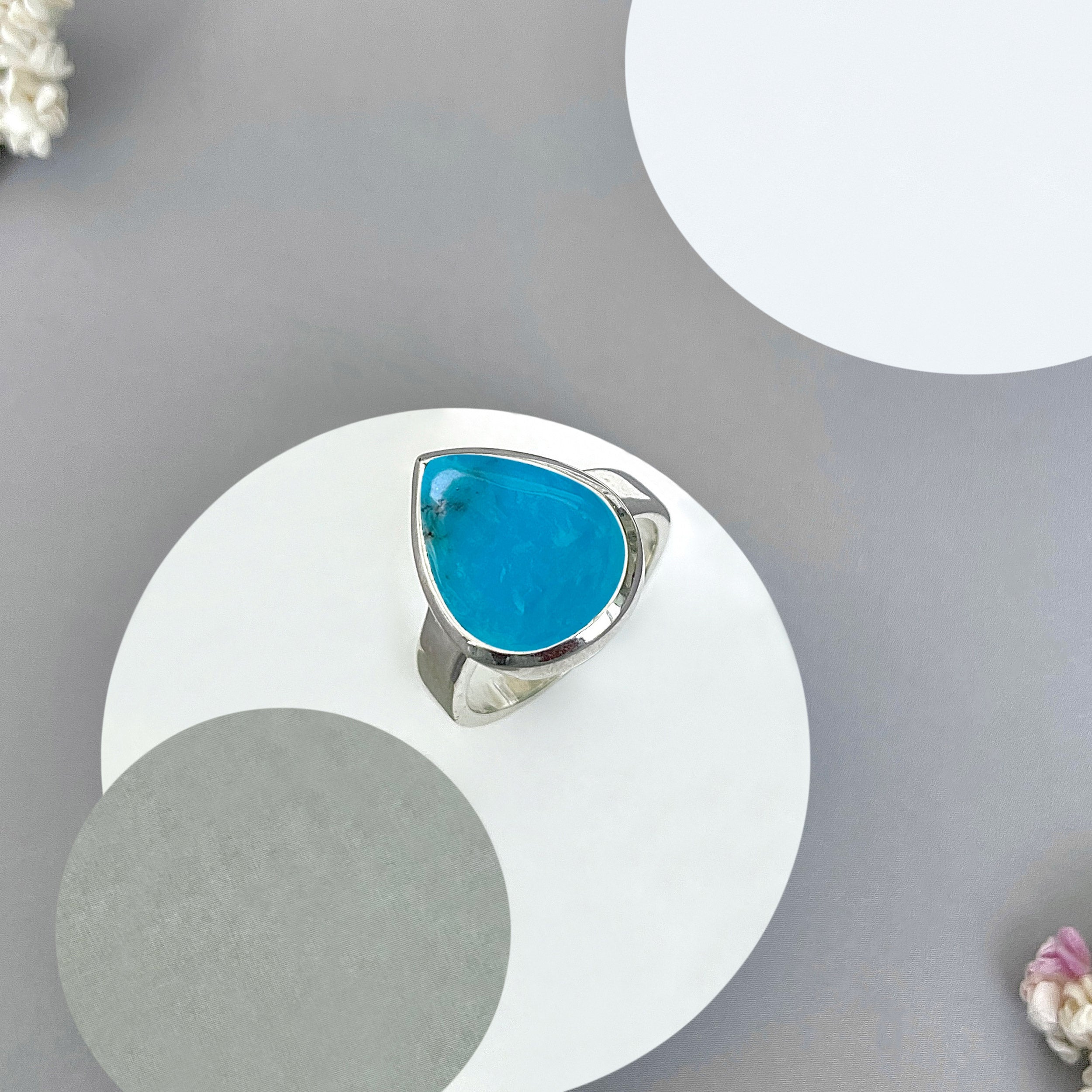 Turquoise Ring-(TRQ-SR-2367.)