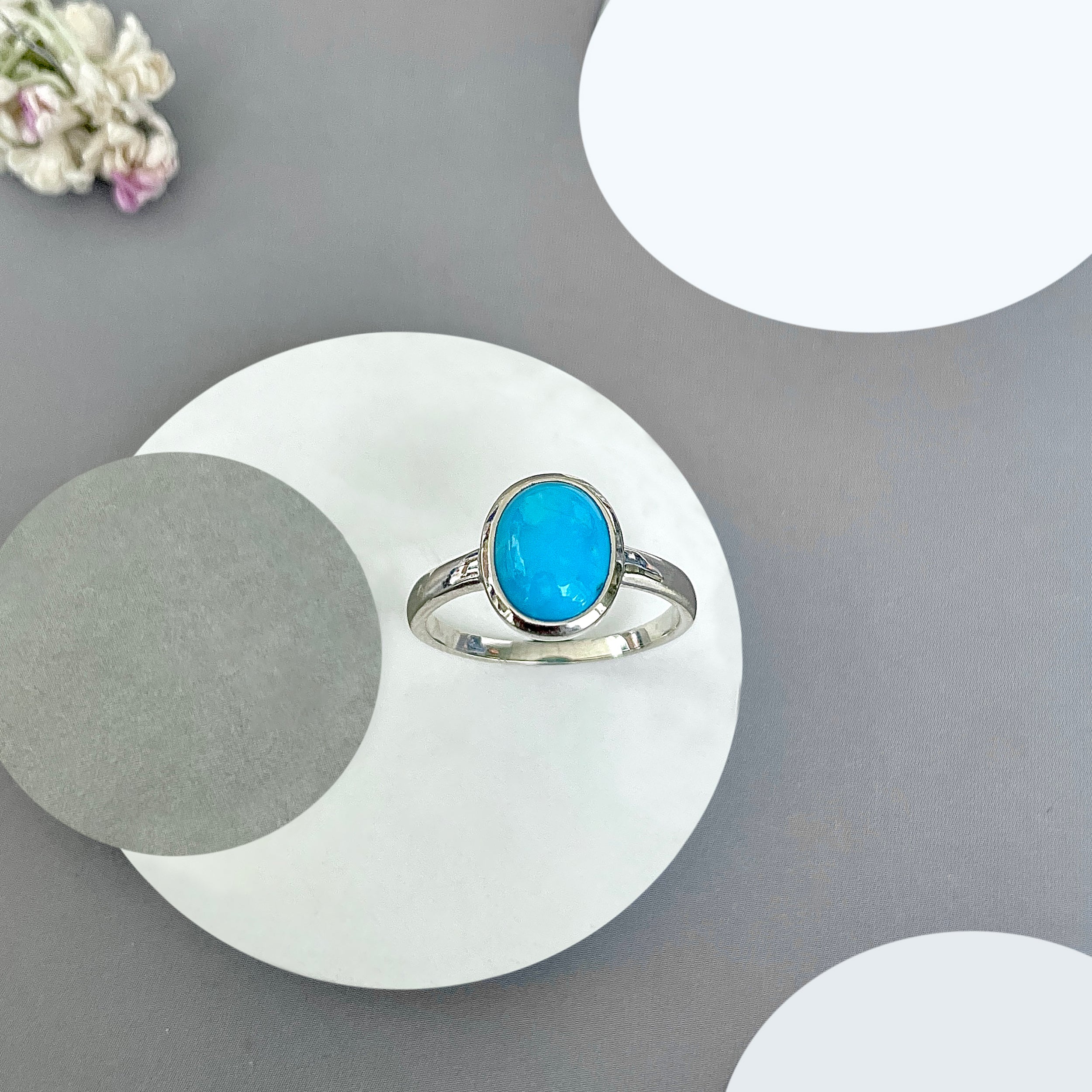 Turquoise Ring-(TRQ-SR-2511.)
