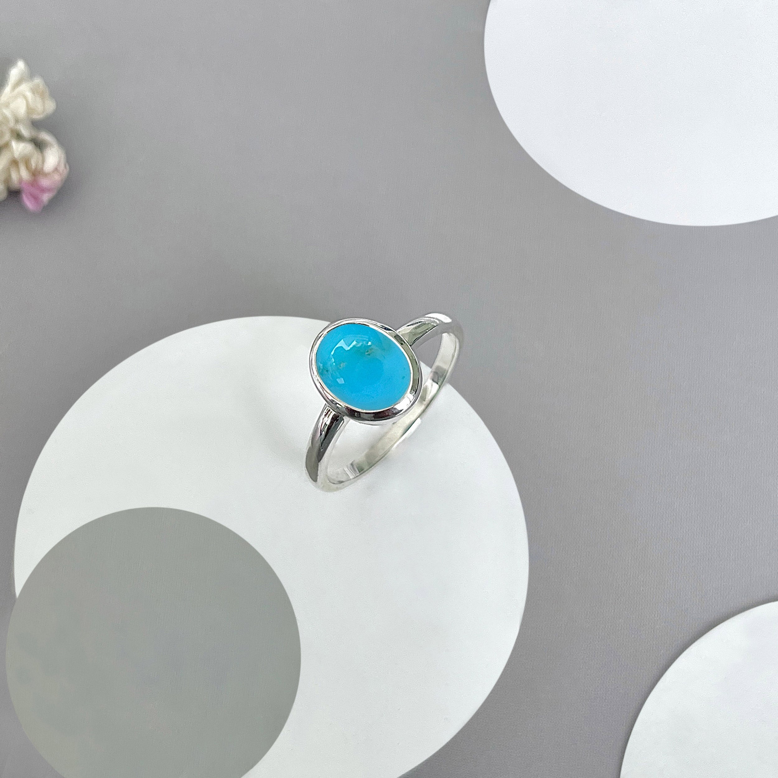 Turquoise Ring-(TRQ-SR-2512.)