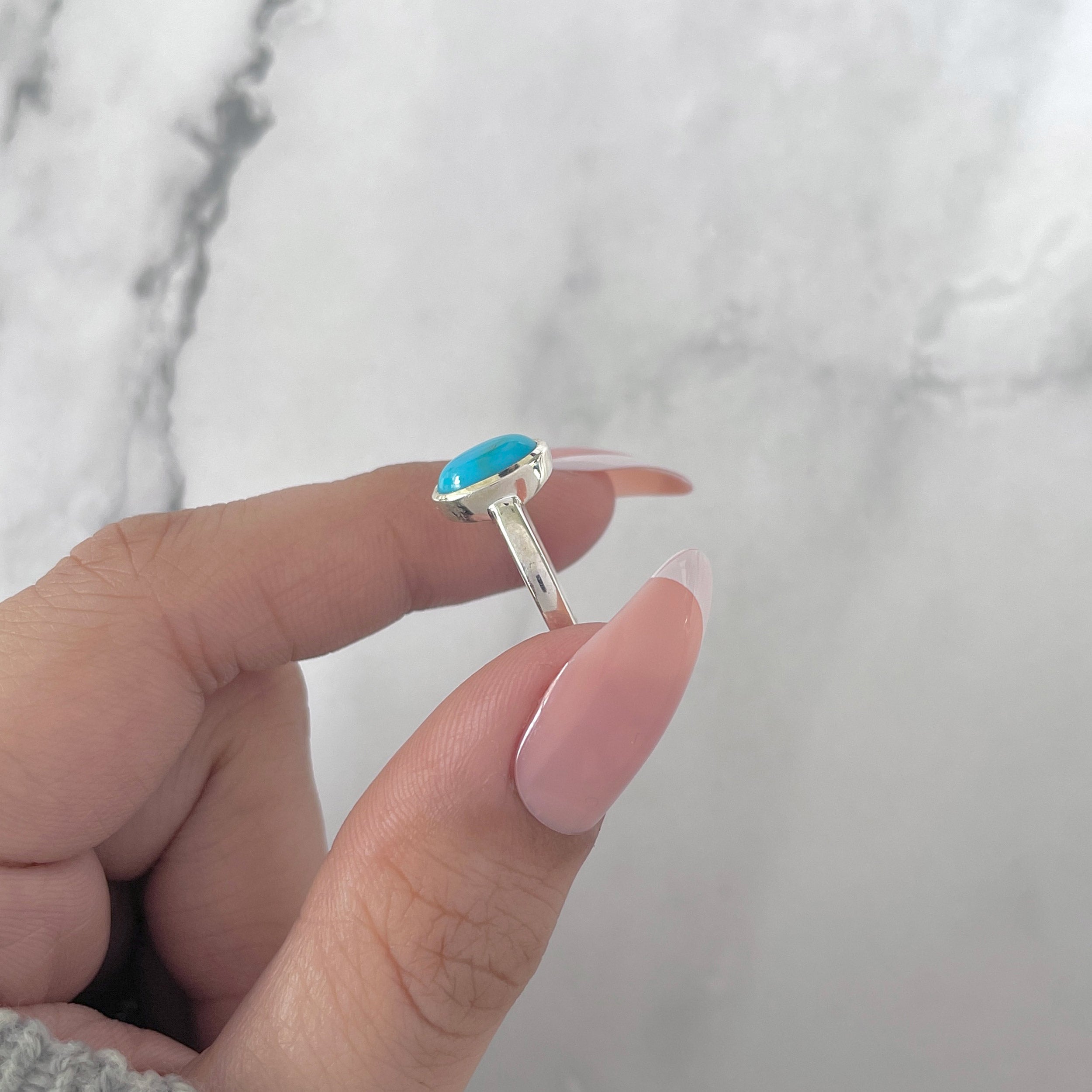 Turquoise Ring-(TRQ-SR-2512.)