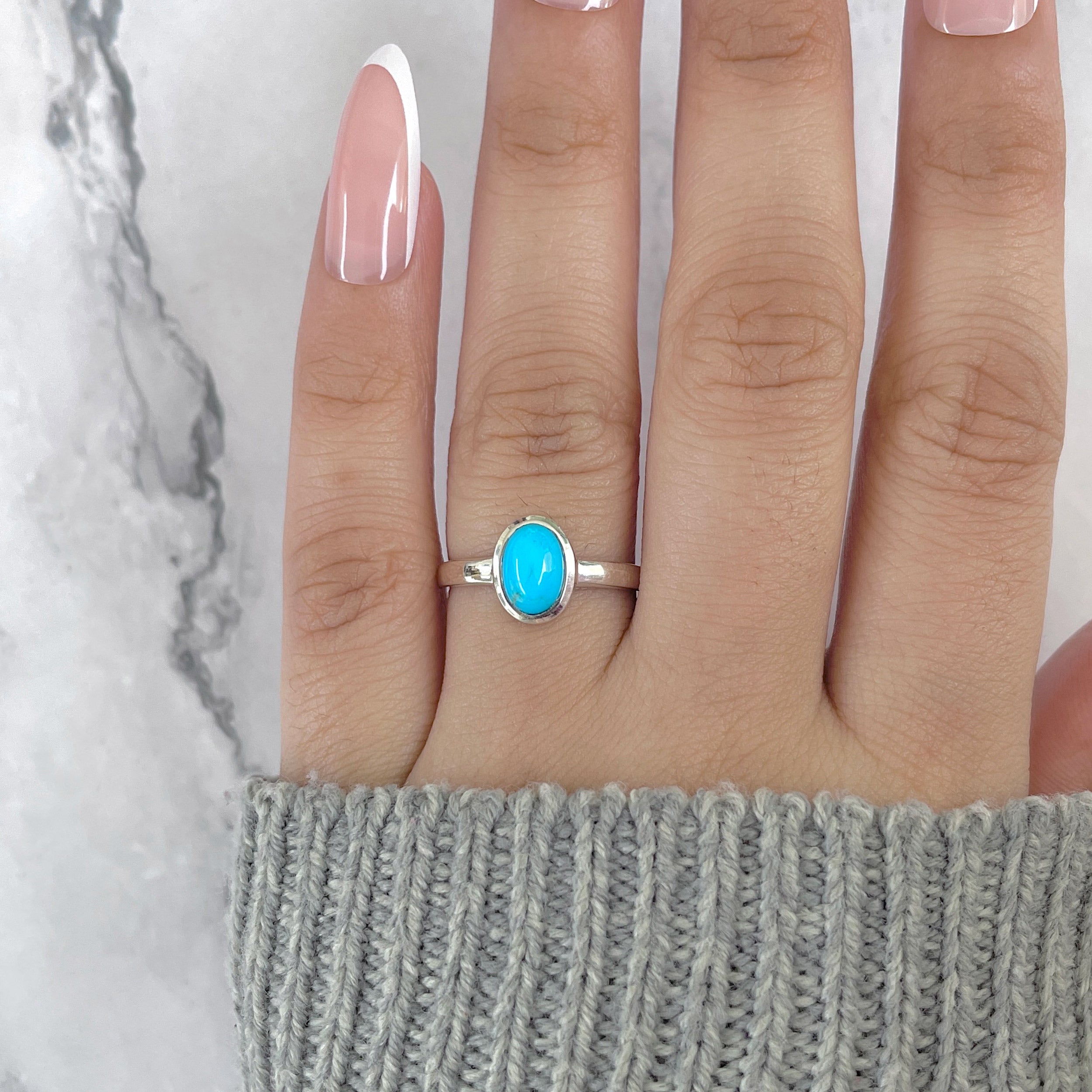 Turquoise Ring-(TRQ-SR-2513.)