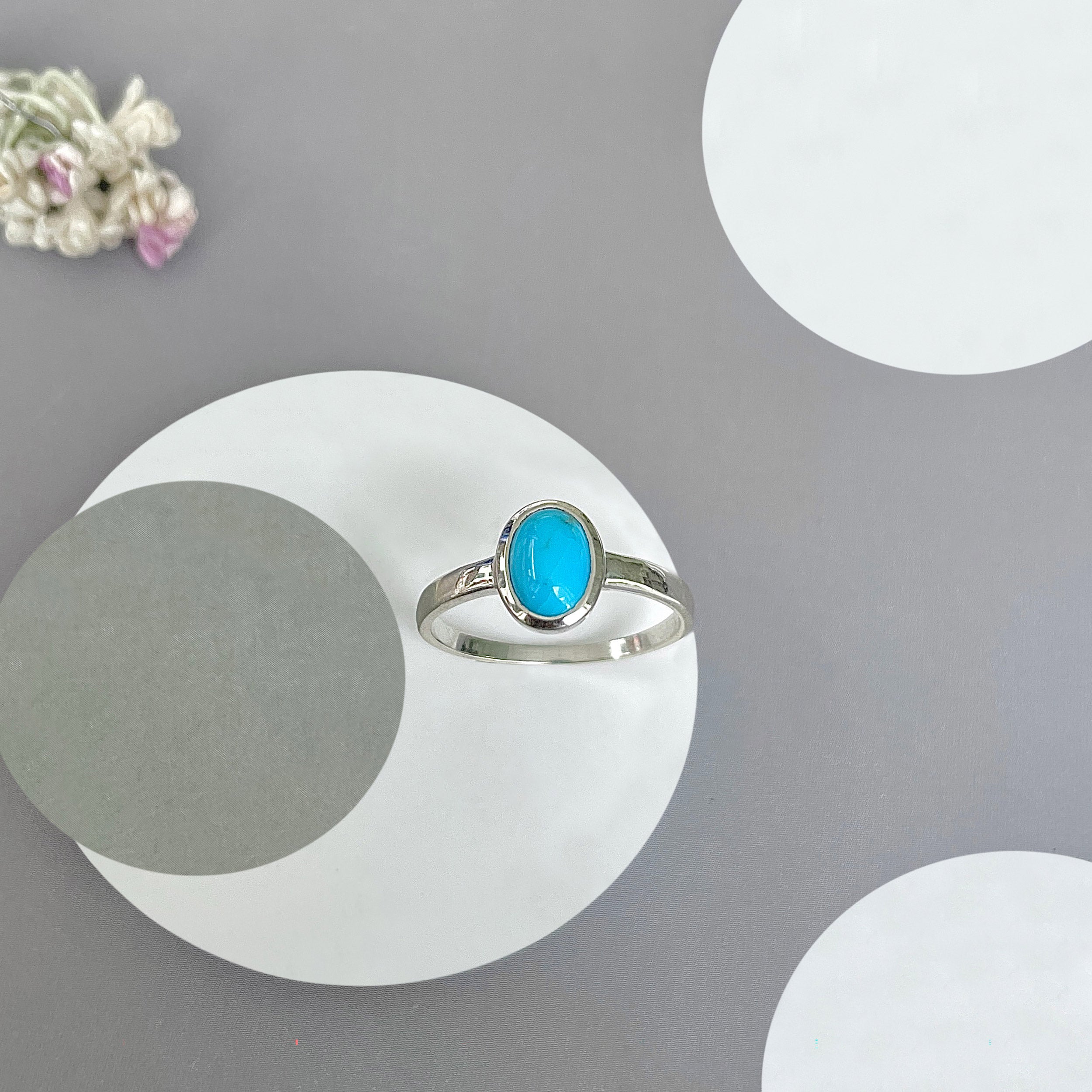 Turquoise Ring-(TRQ-SR-2513.)