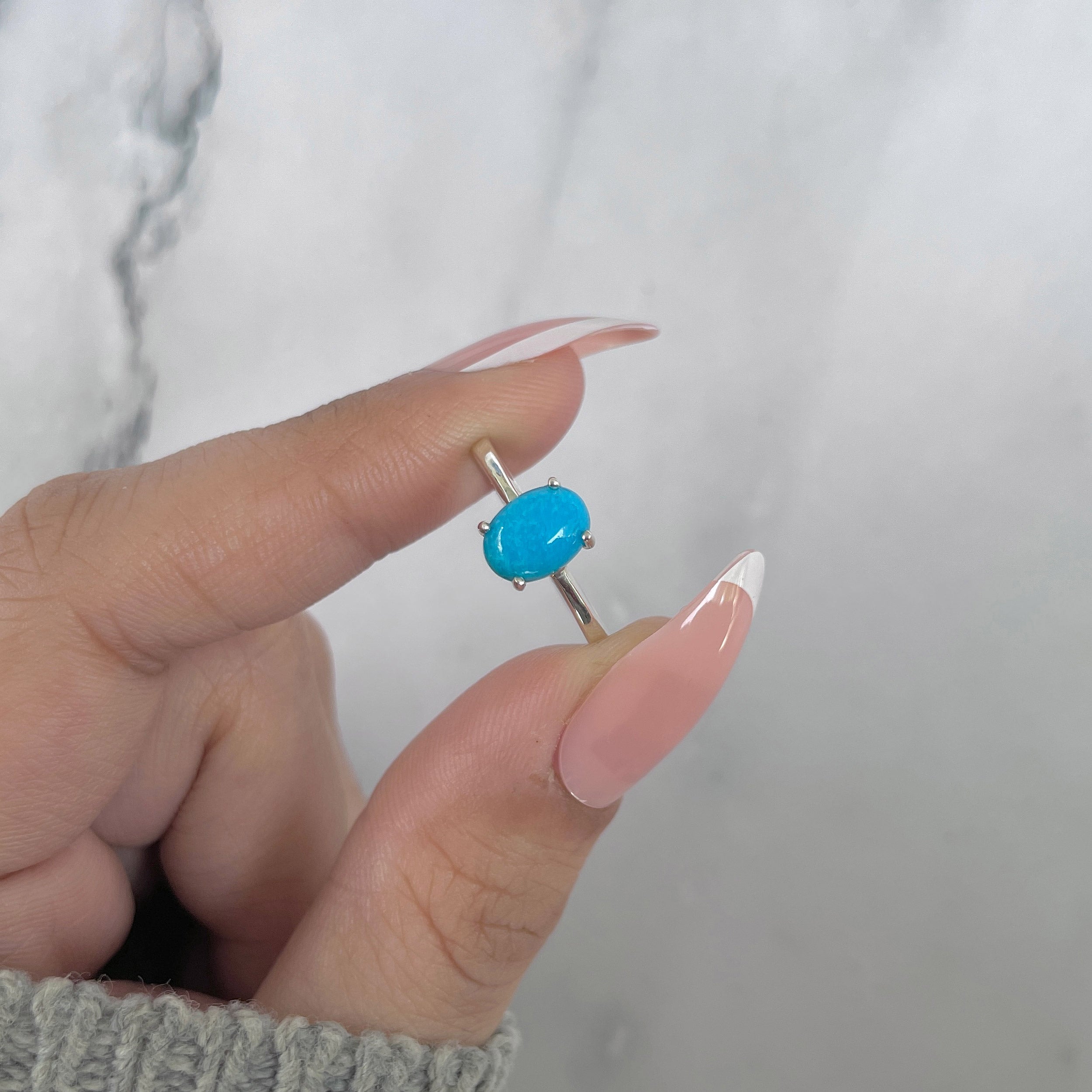 Turquoise Ring-(TRQ-SR-2516.)