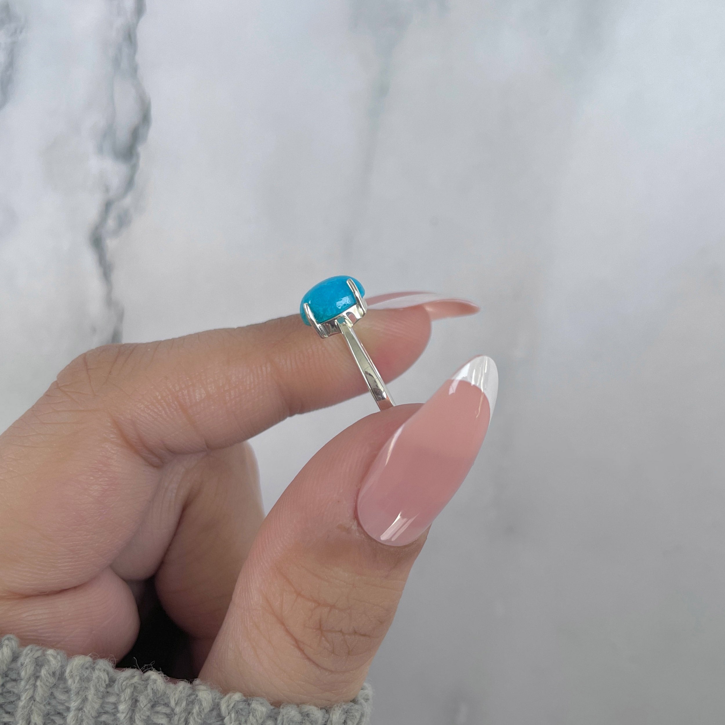 Turquoise Ring-(TRQ-SR-2516.)