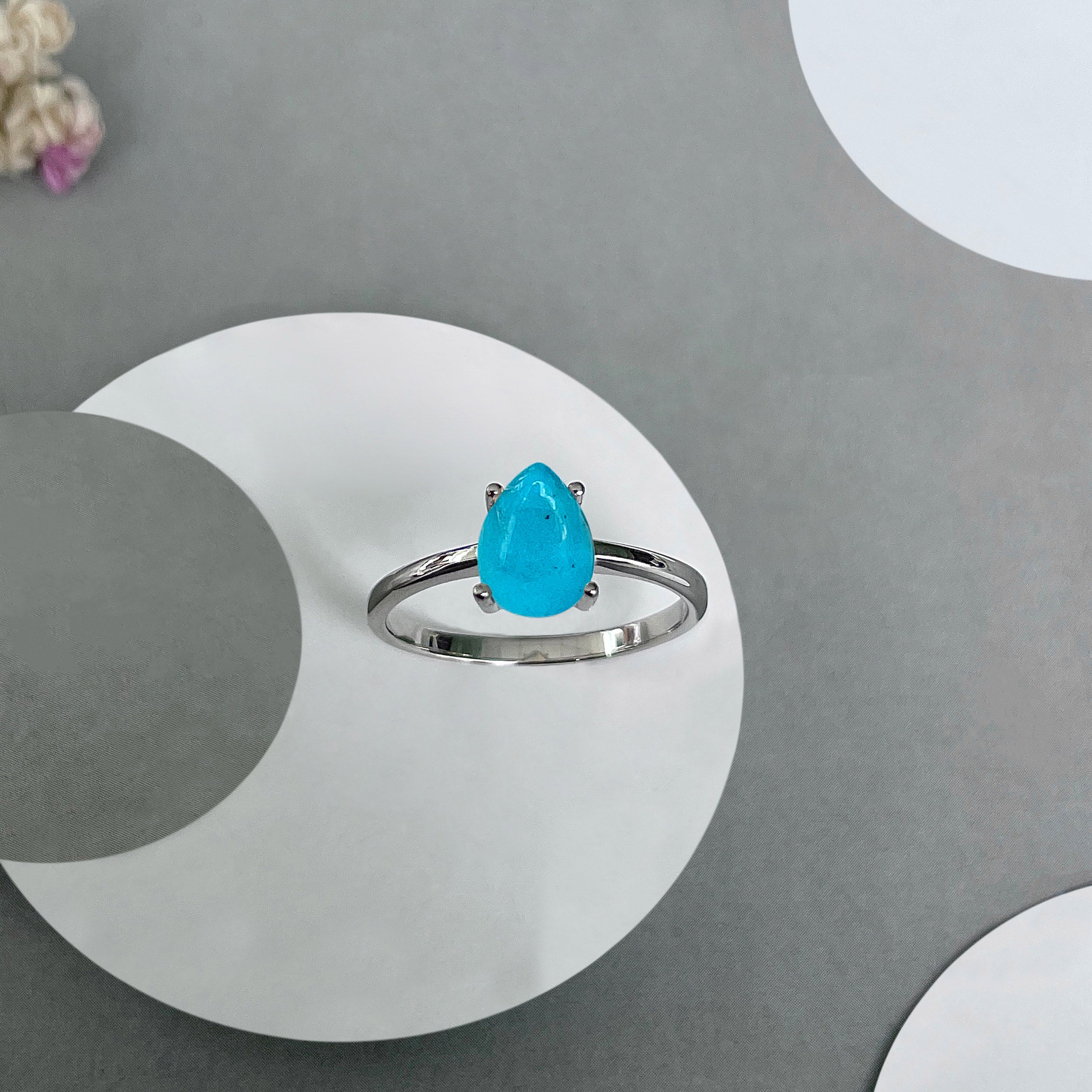 Turquoise Ring-(TRQ-SR-2518.)