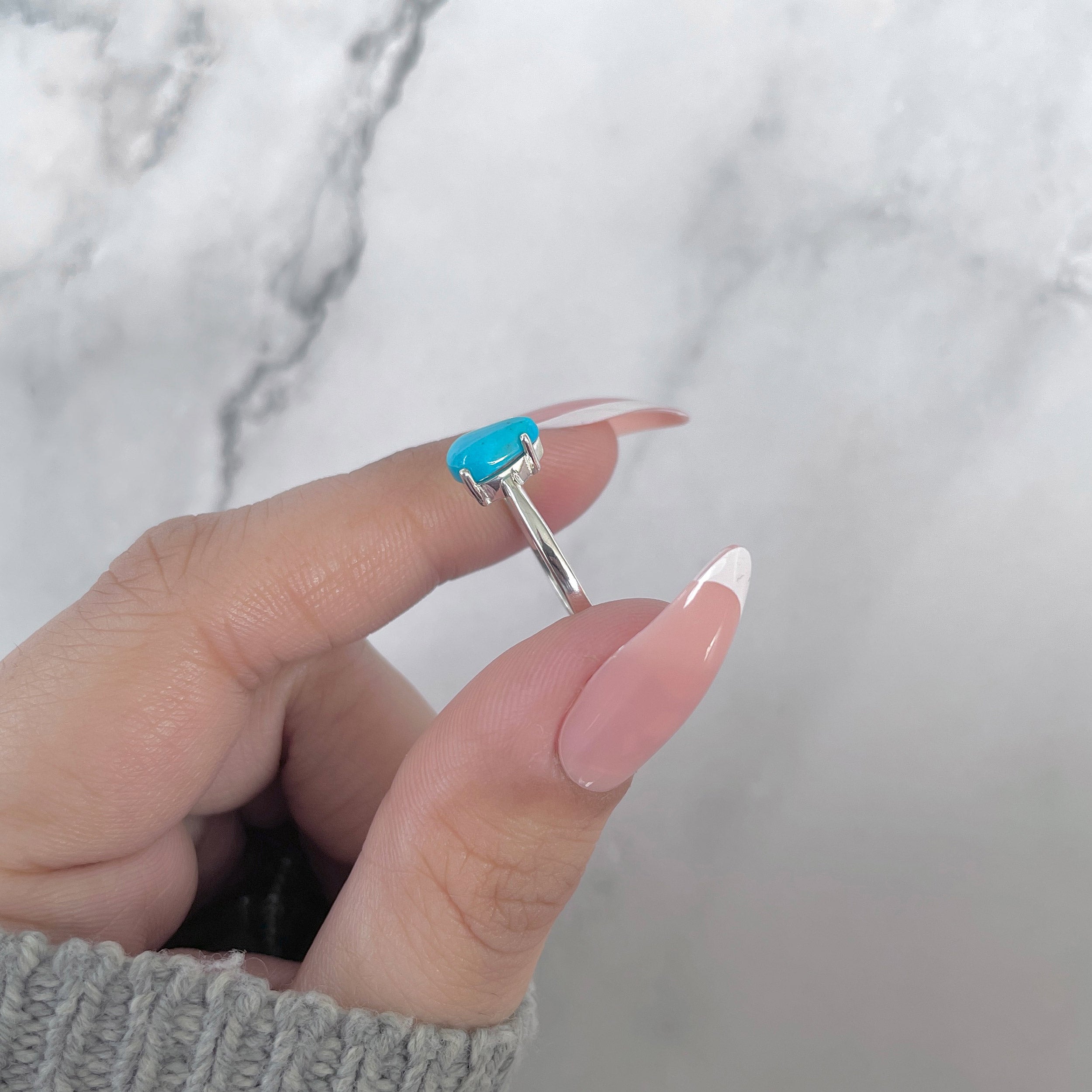 Turquoise Ring-(TRQ-SR-2518.)