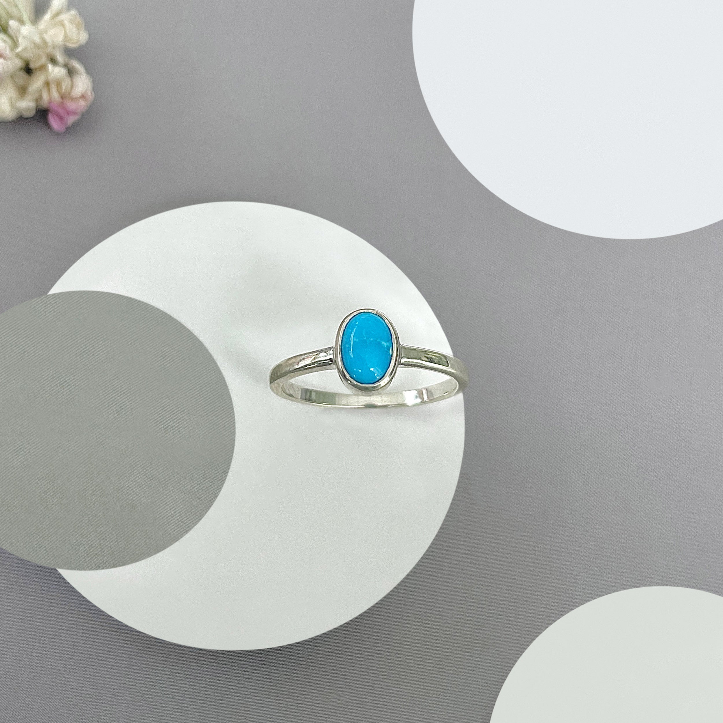 Turquoise Ring-(TRQ-SR-2833.)