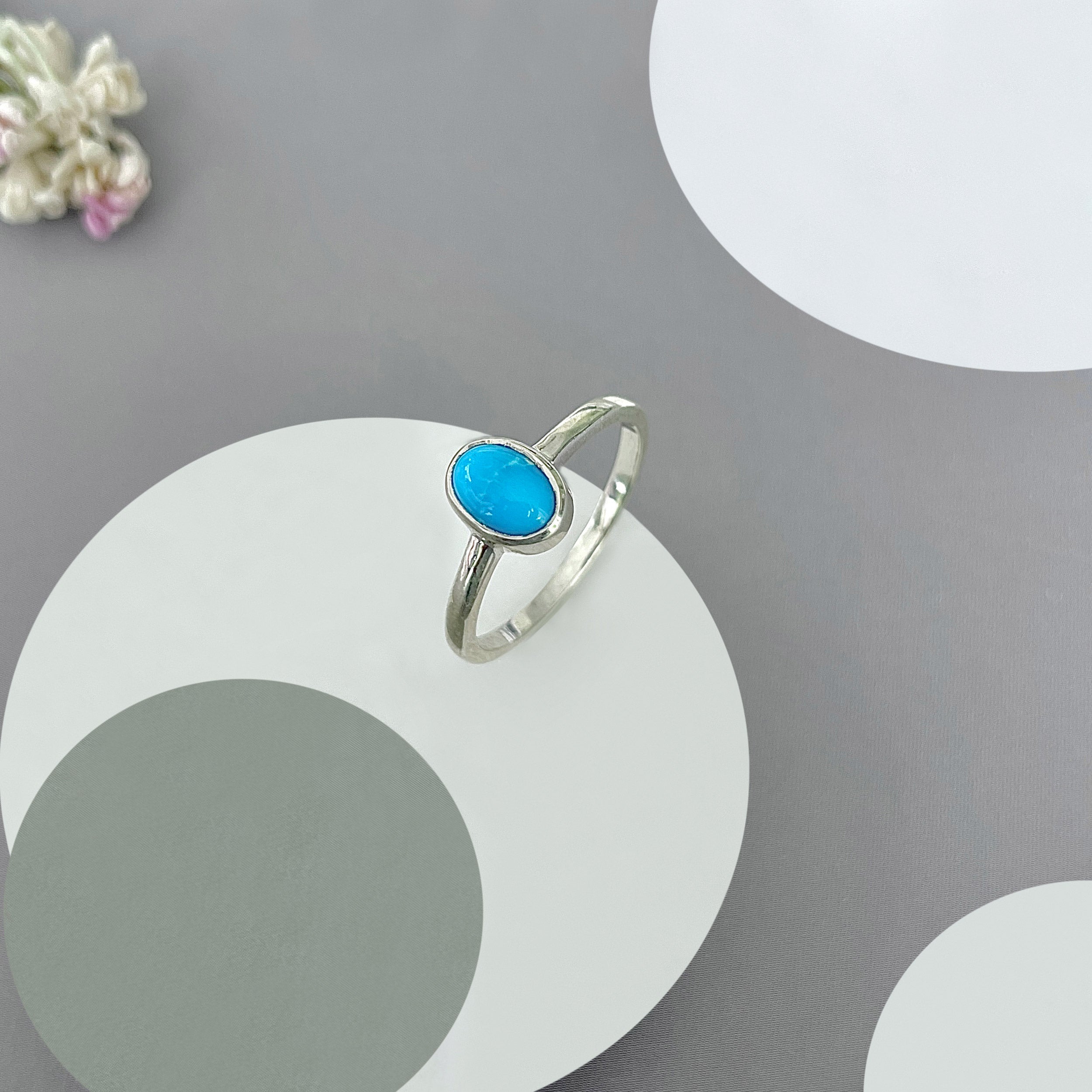 Turquoise Ring-(TRQ-SR-2833.)