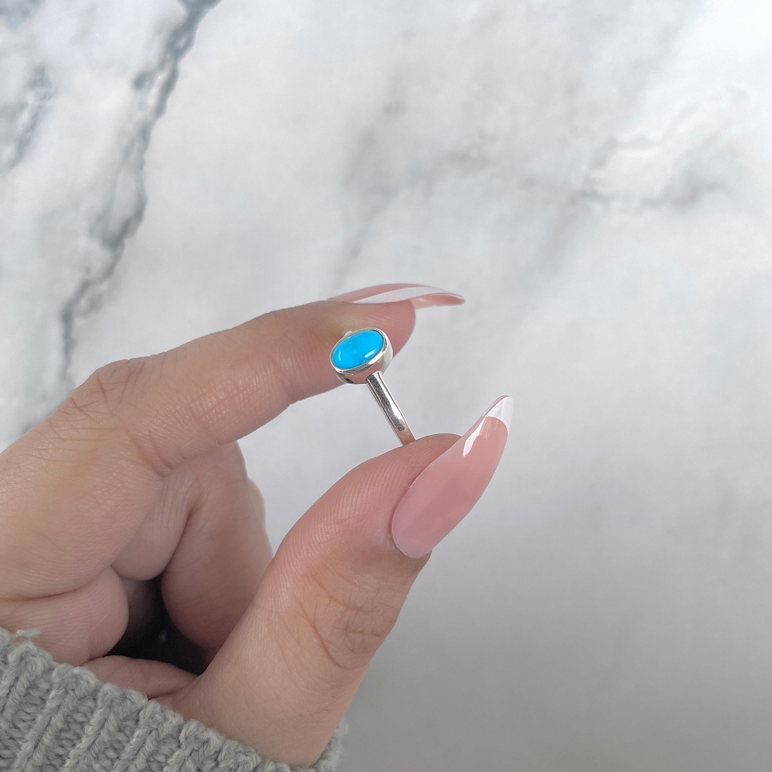 Turquoise Ring-(TRQ-SR-2833.)