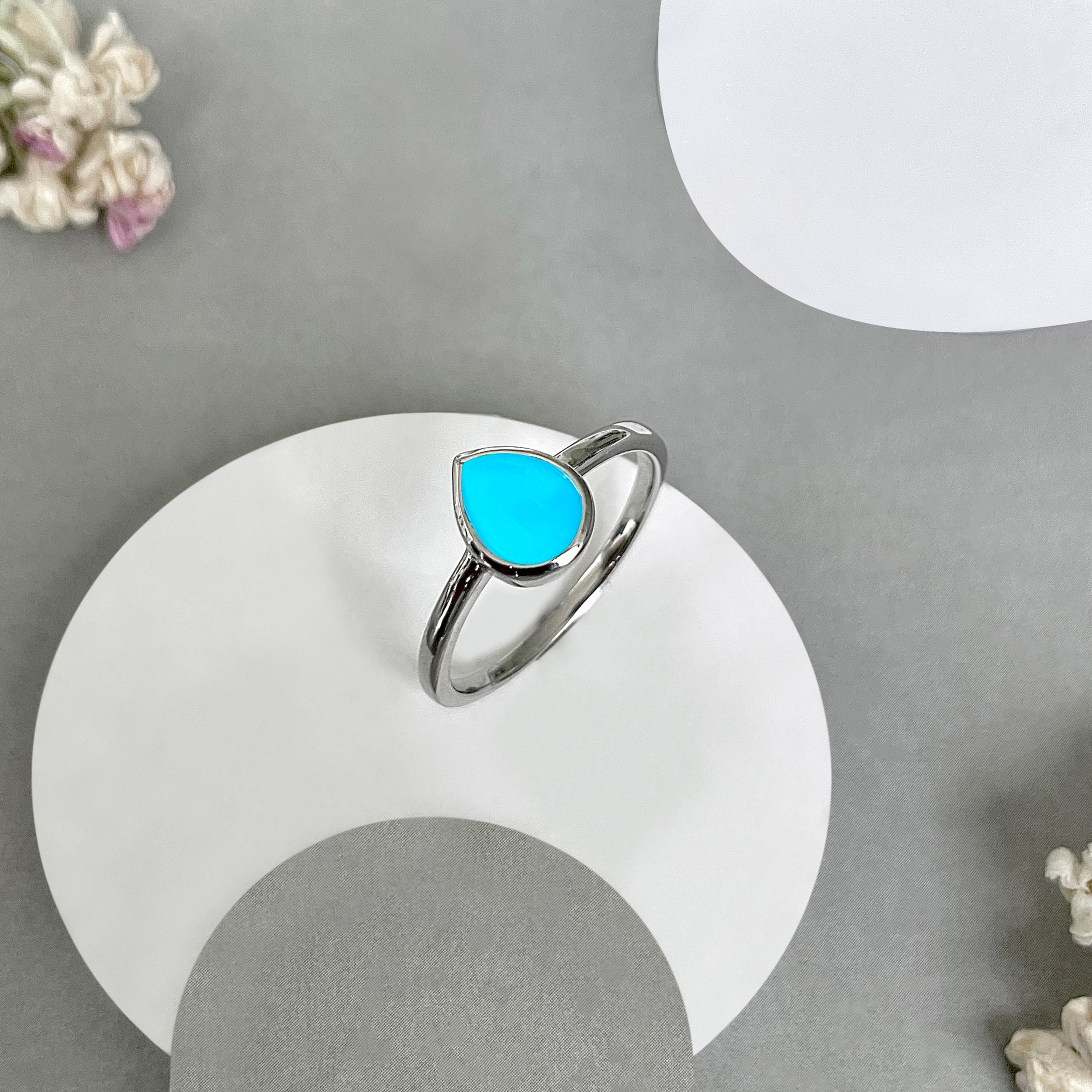 Turquoise Ring-(TRQ-SR-2838.)