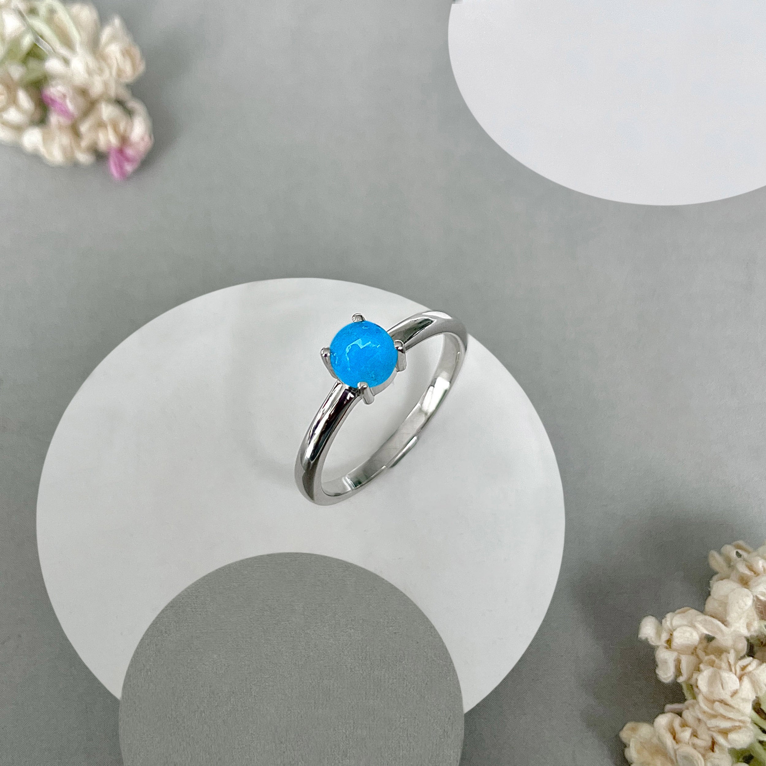 Turquoise Ring-(TRQ-SR-3030.)