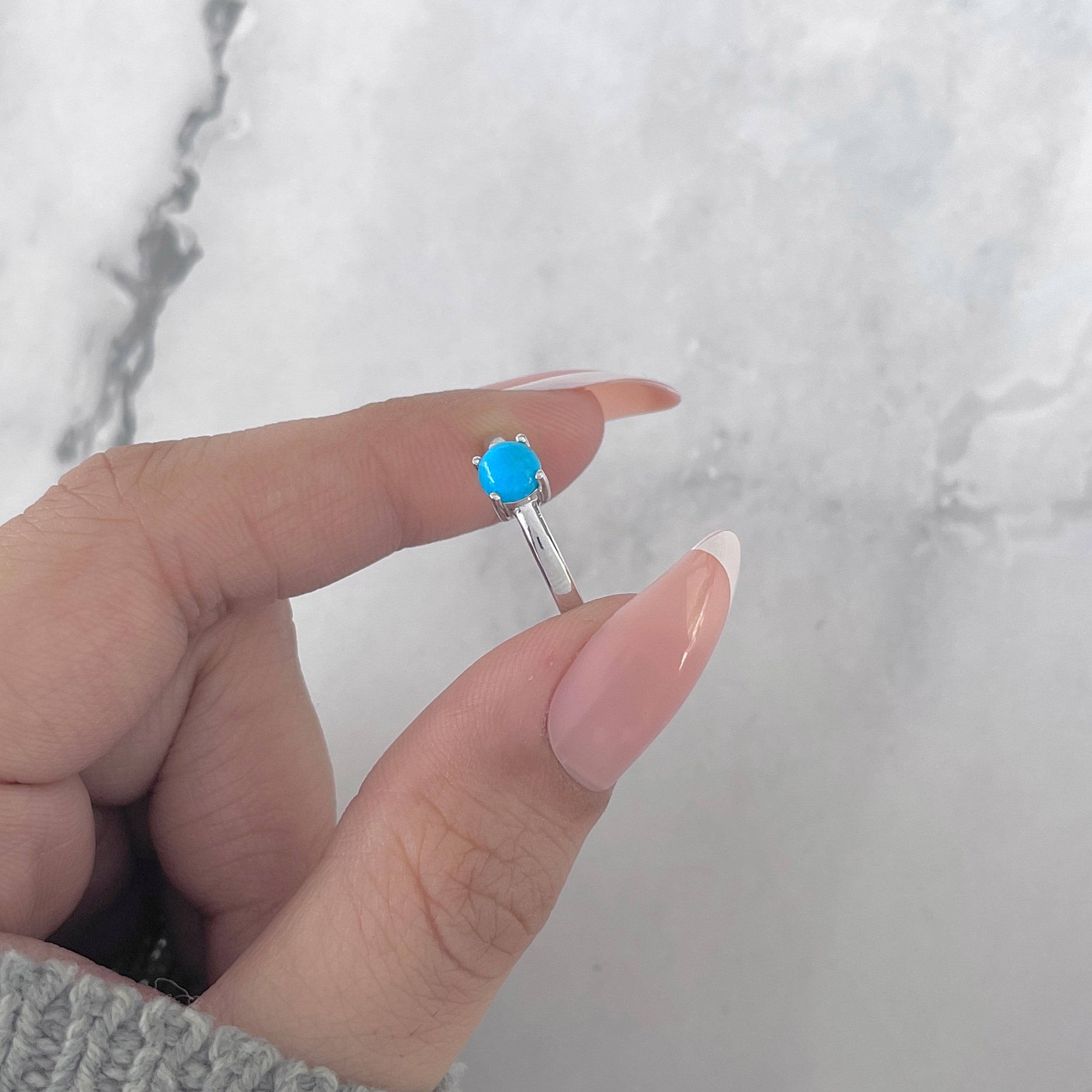 Turquoise Ring-(TRQ-SR-3030.)
