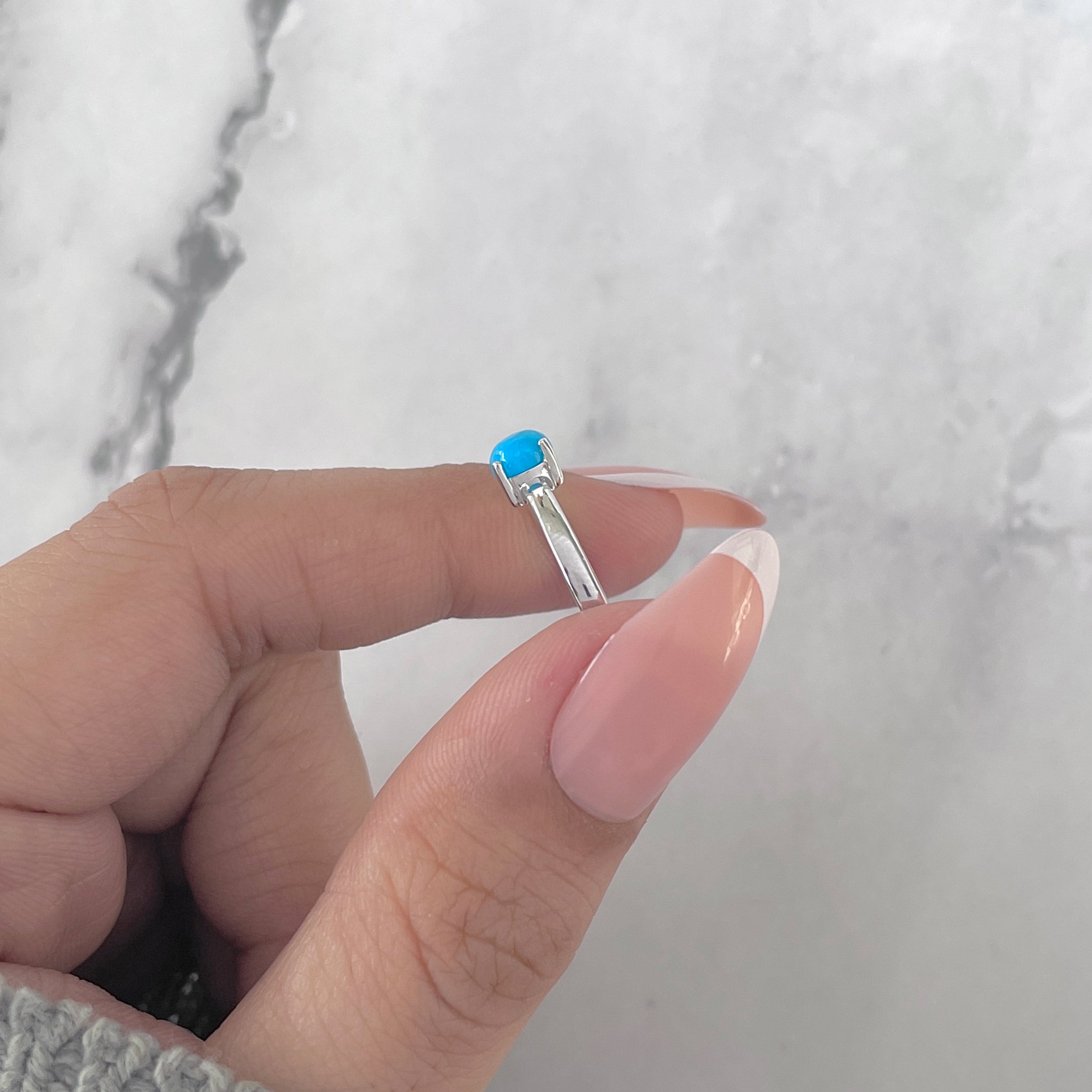 Turquoise Ring-(TRQ-SR-3030.)