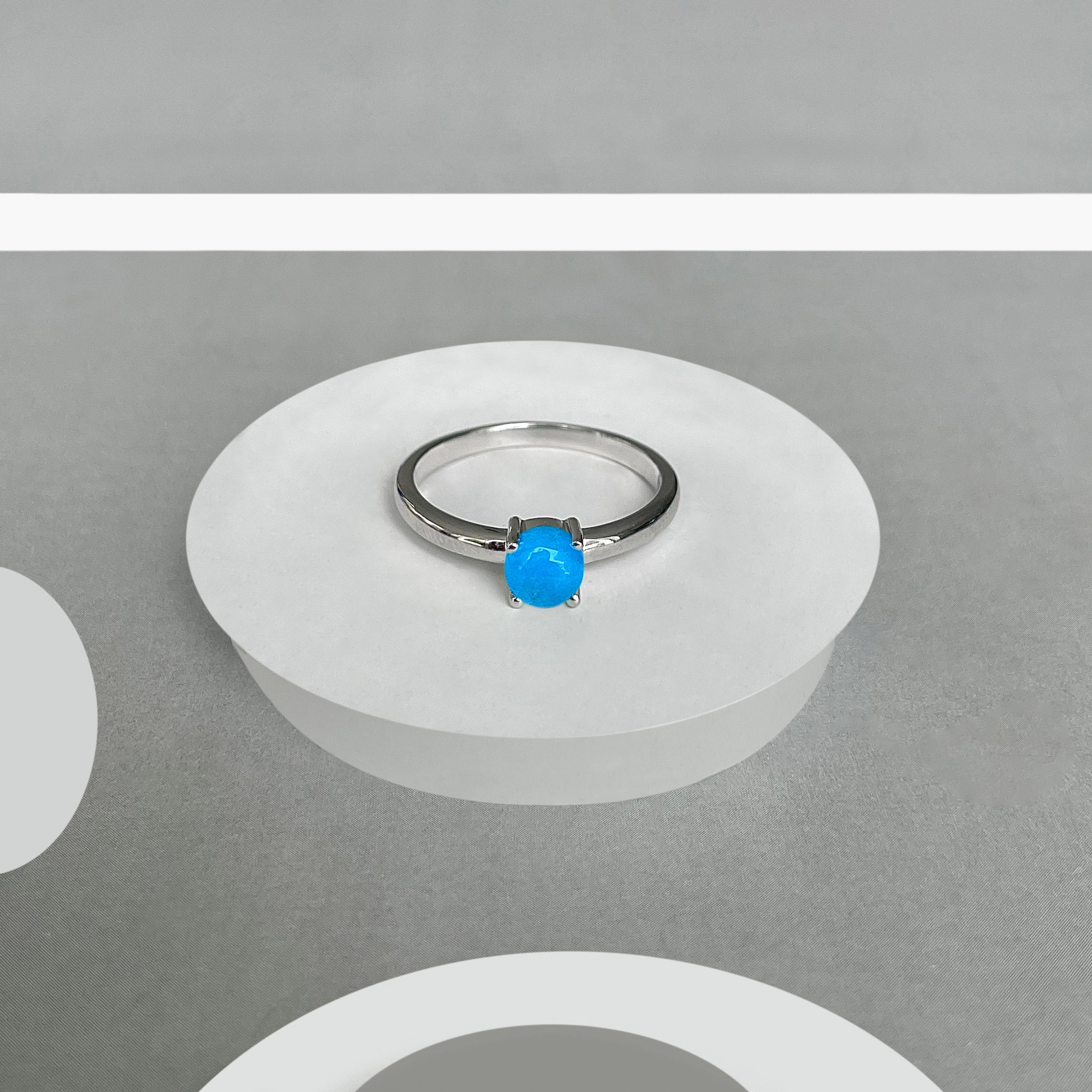 Turquoise Ring-(TRQ-SR-3030.)