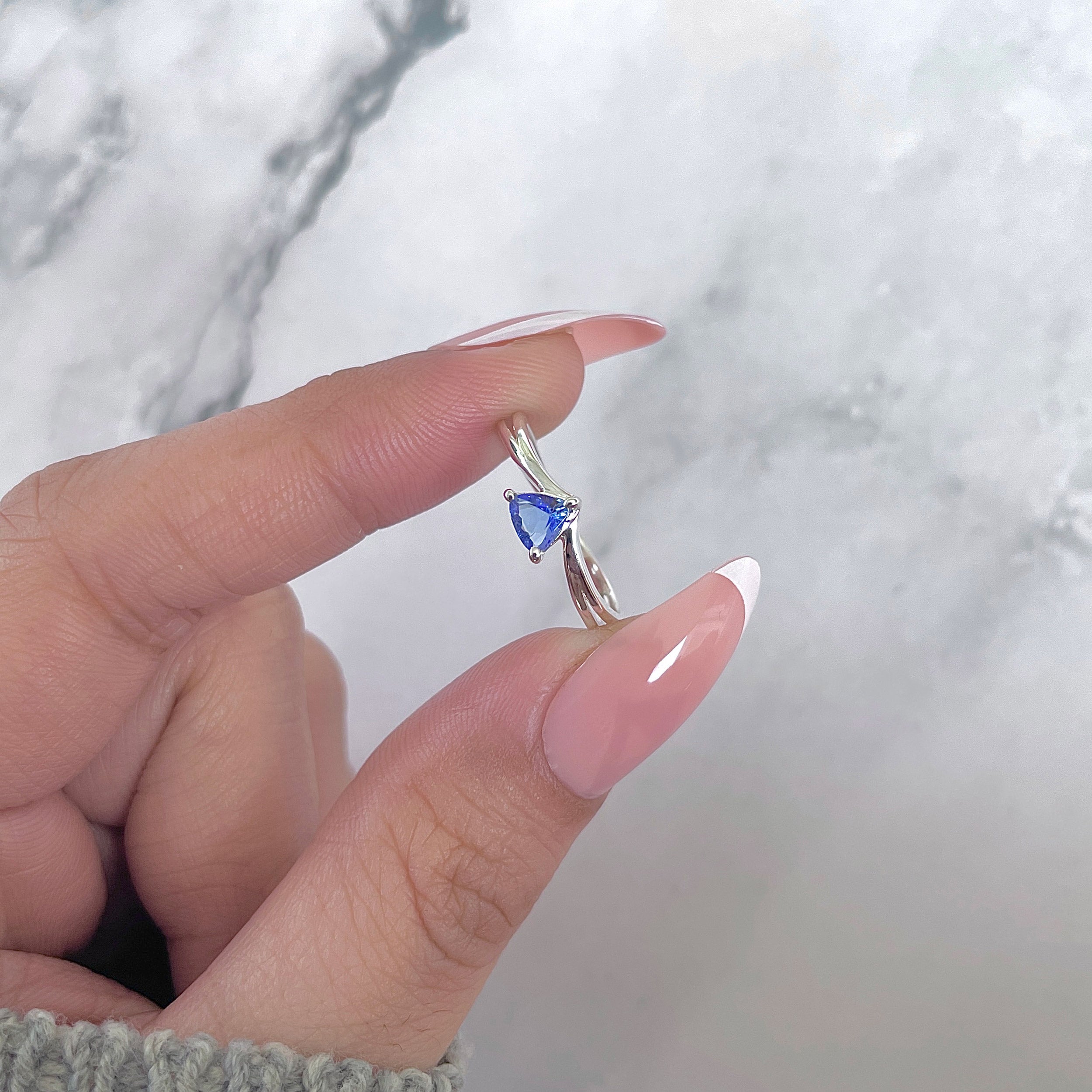 Tanzanite Ring-(TZN-SR-2694.)