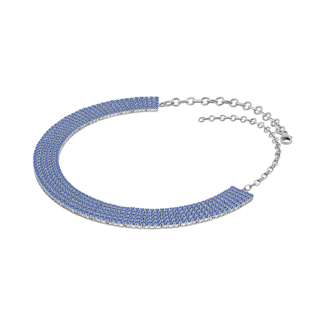 Tanzanite Necklace-(TZN-SN-110)