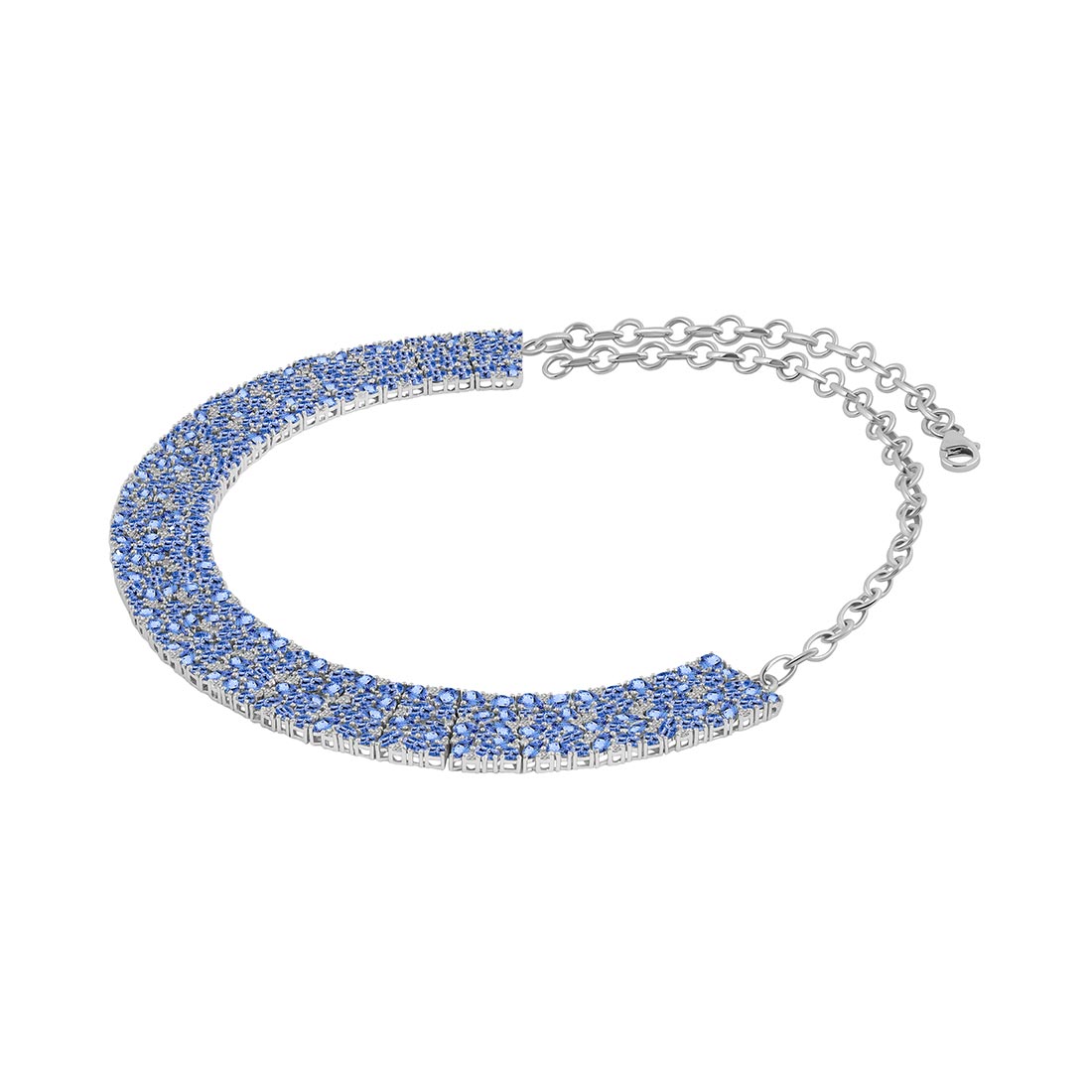 Tanzanite Necklace-(TZN-SN-418)