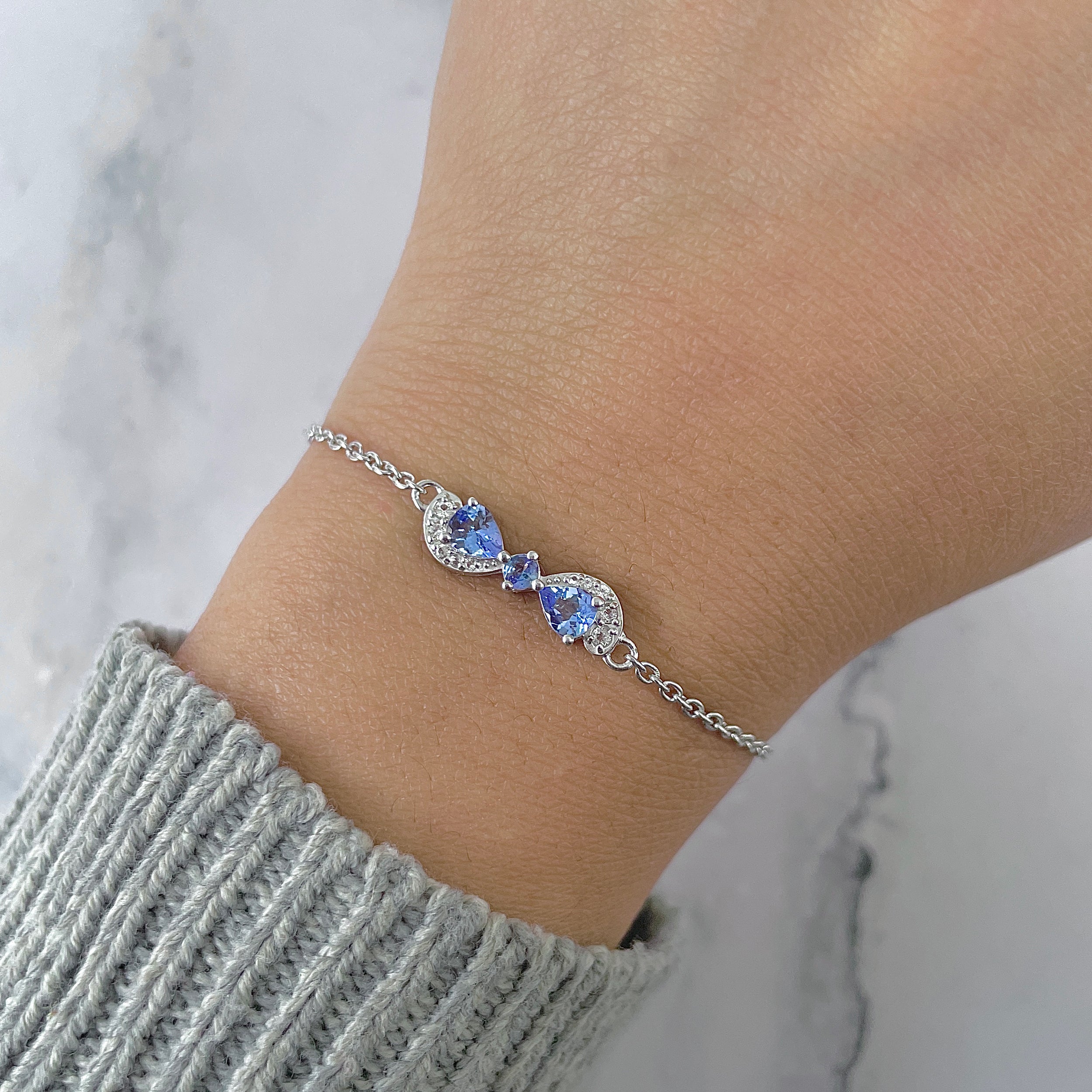 Tanzanite Jewelry | Buy Sterling Silver Tanzanite Stone Jewelry