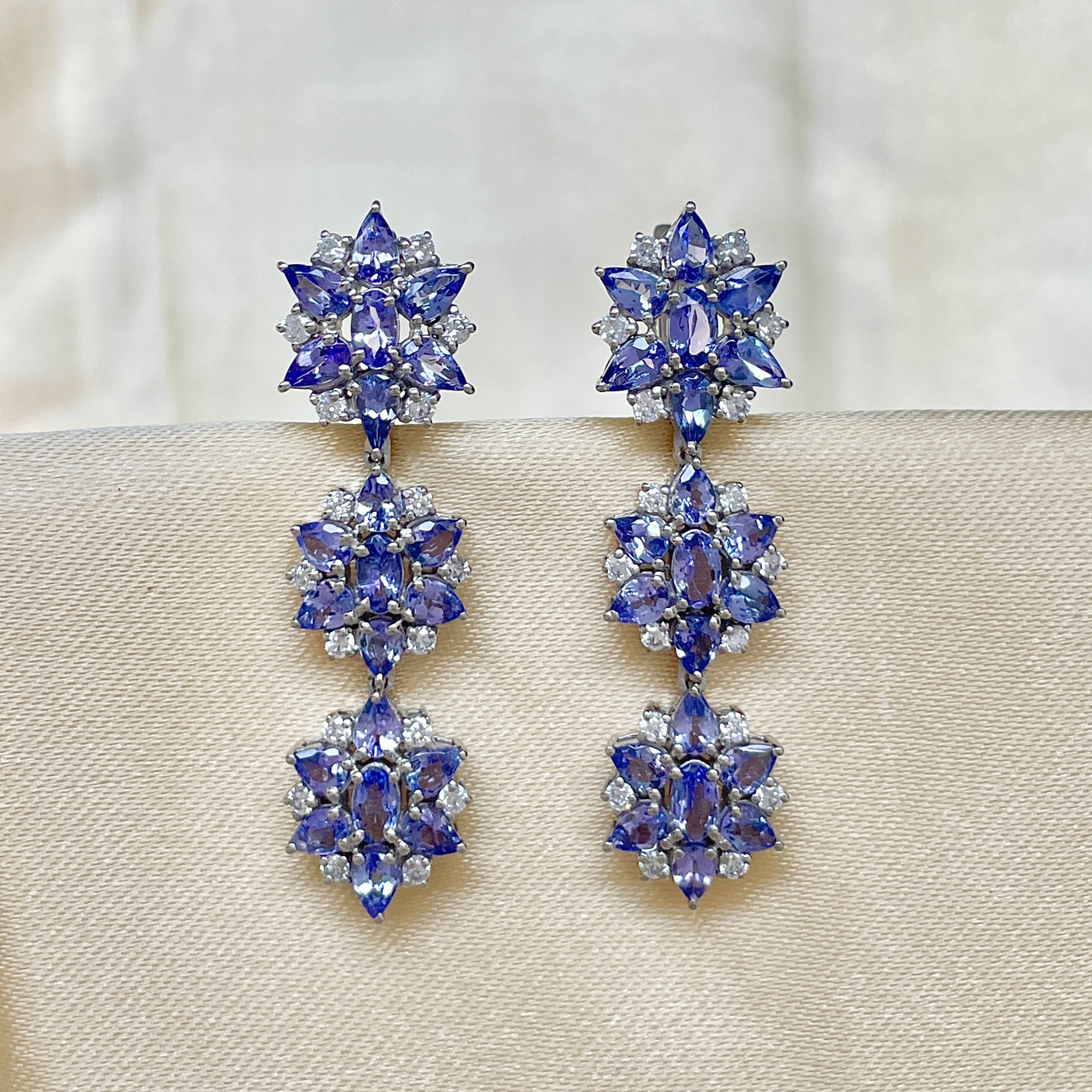 Tanzanite Earring-(TZN-RDE-922.)