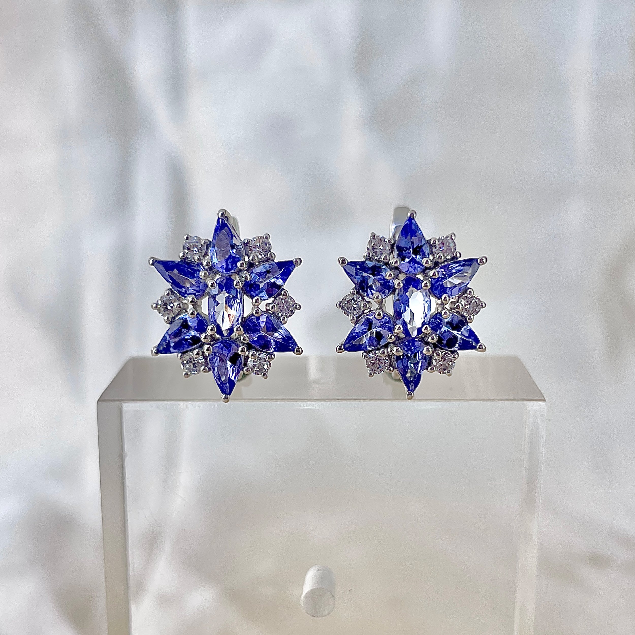 Tanzanite Earring-(TZN-RDE-928.)