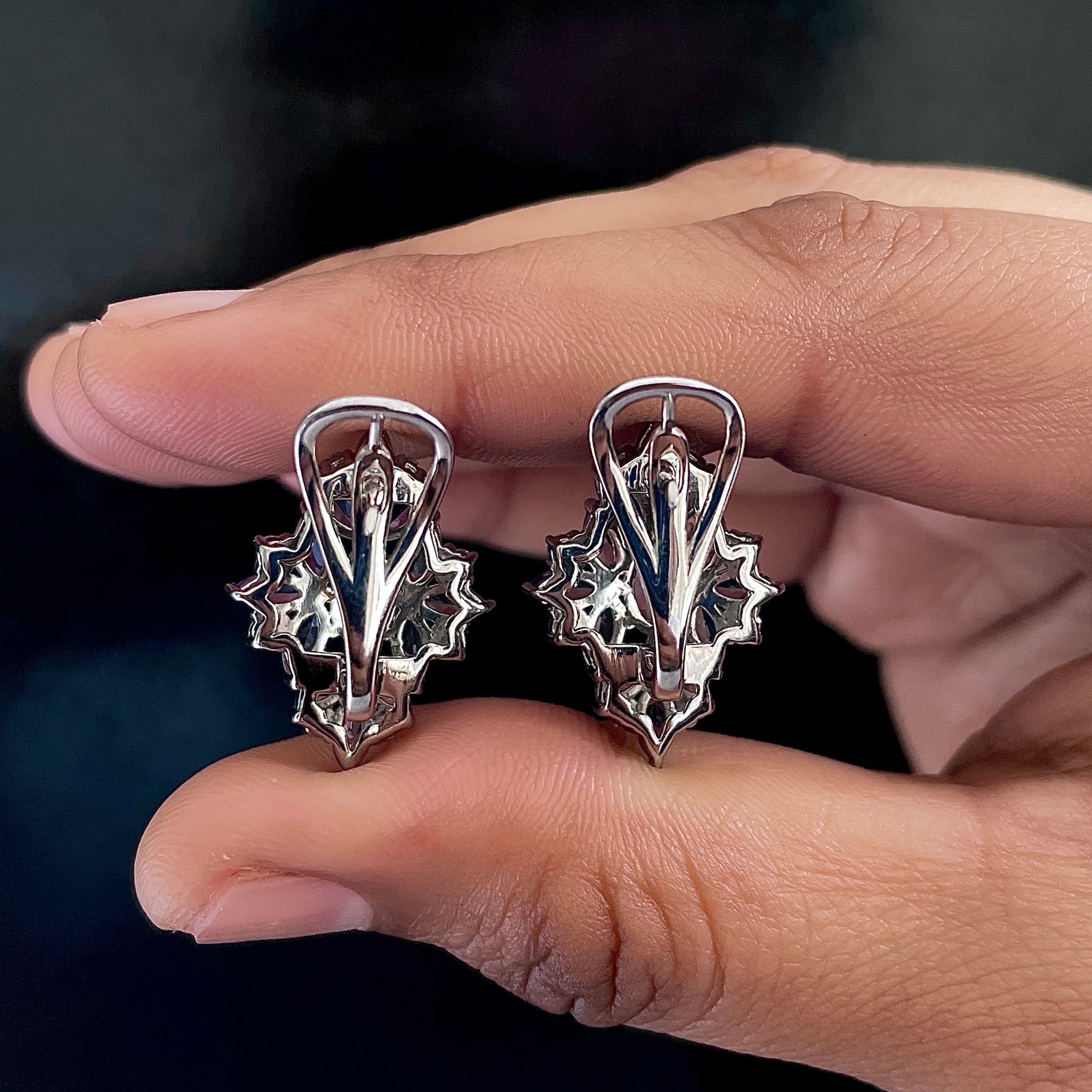 Tanzanite Earring-(TZN-RDE-930.)