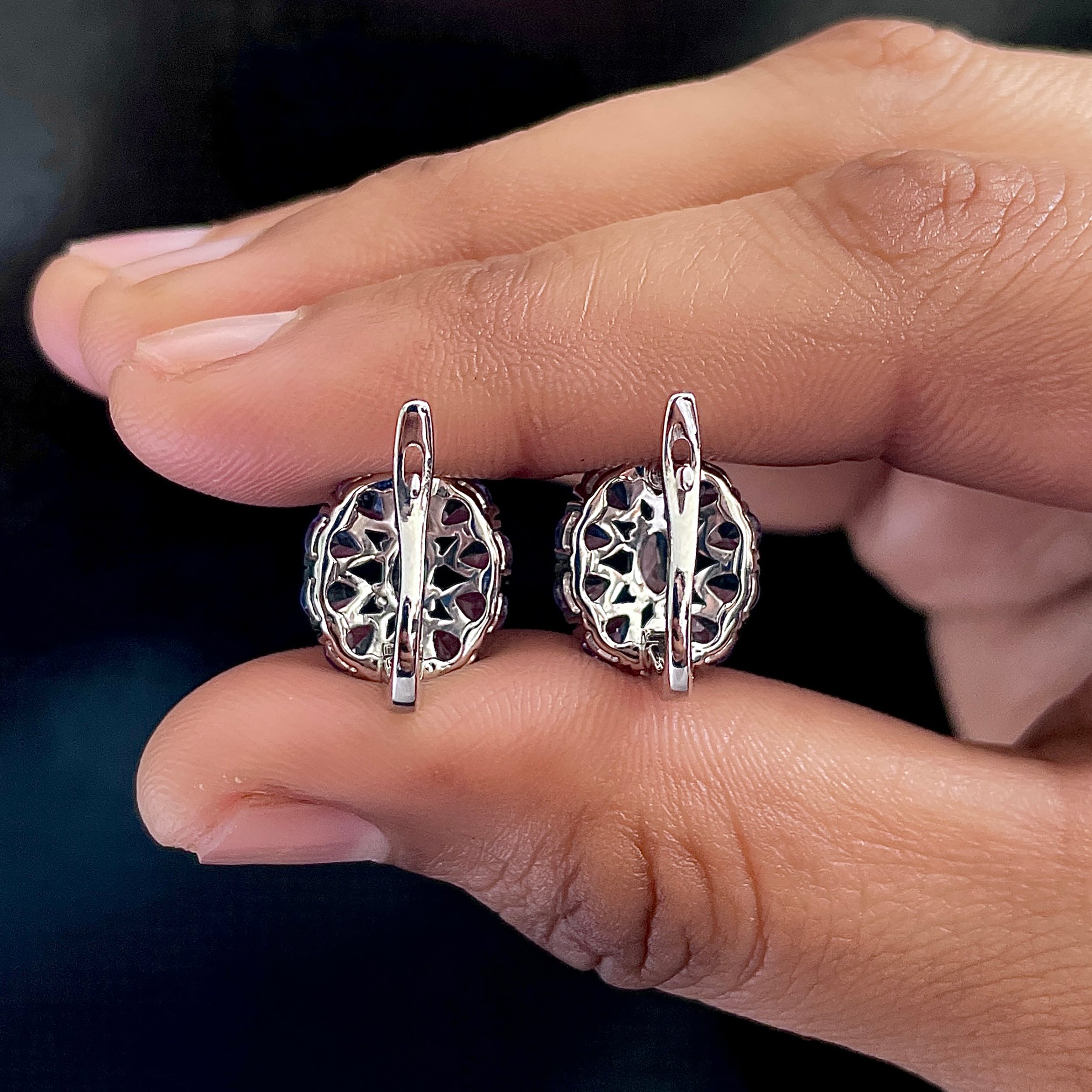 Tanzanite Earring-(TZN-RDE-932.)