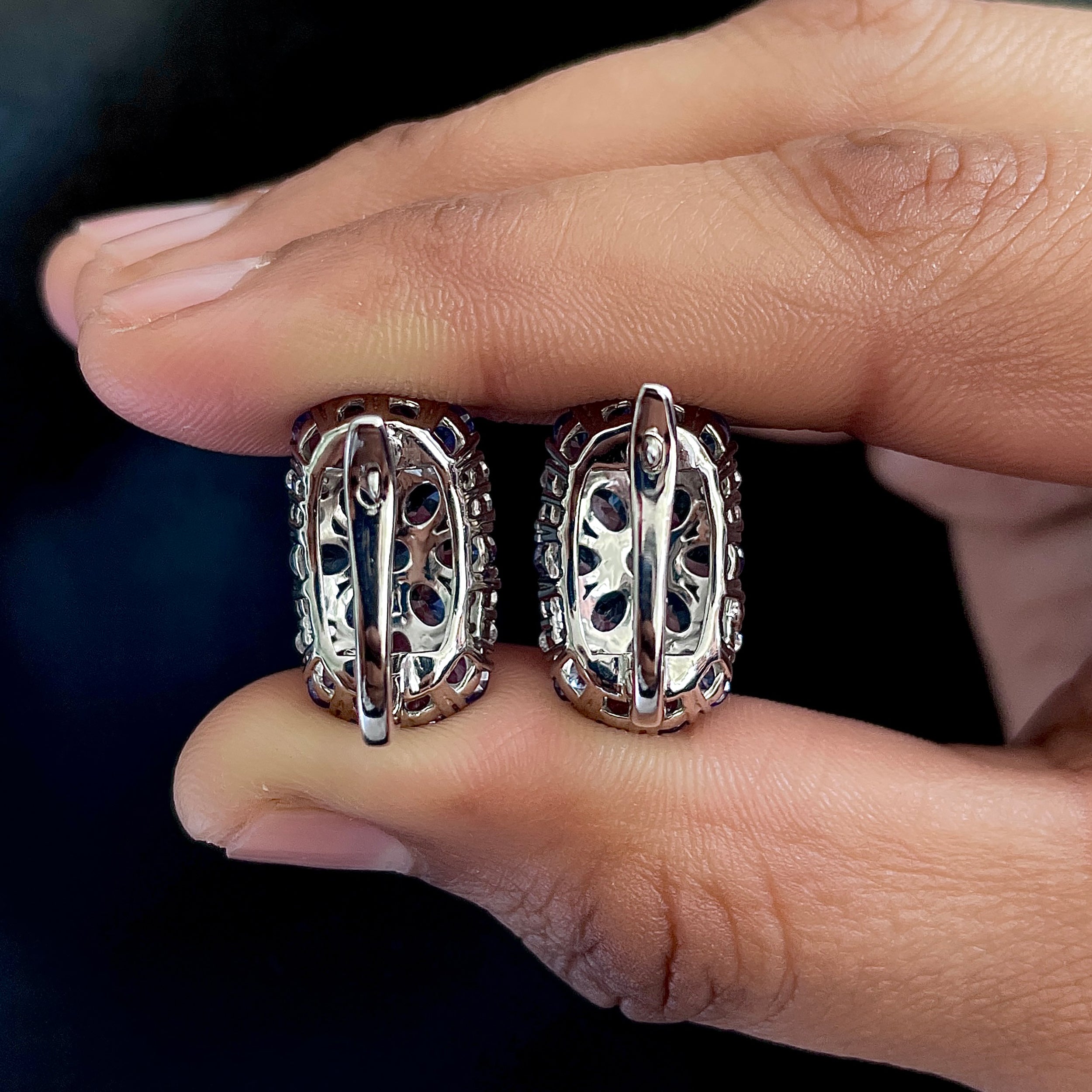 Tanzanite Earring-(TZN-RDE-937.)