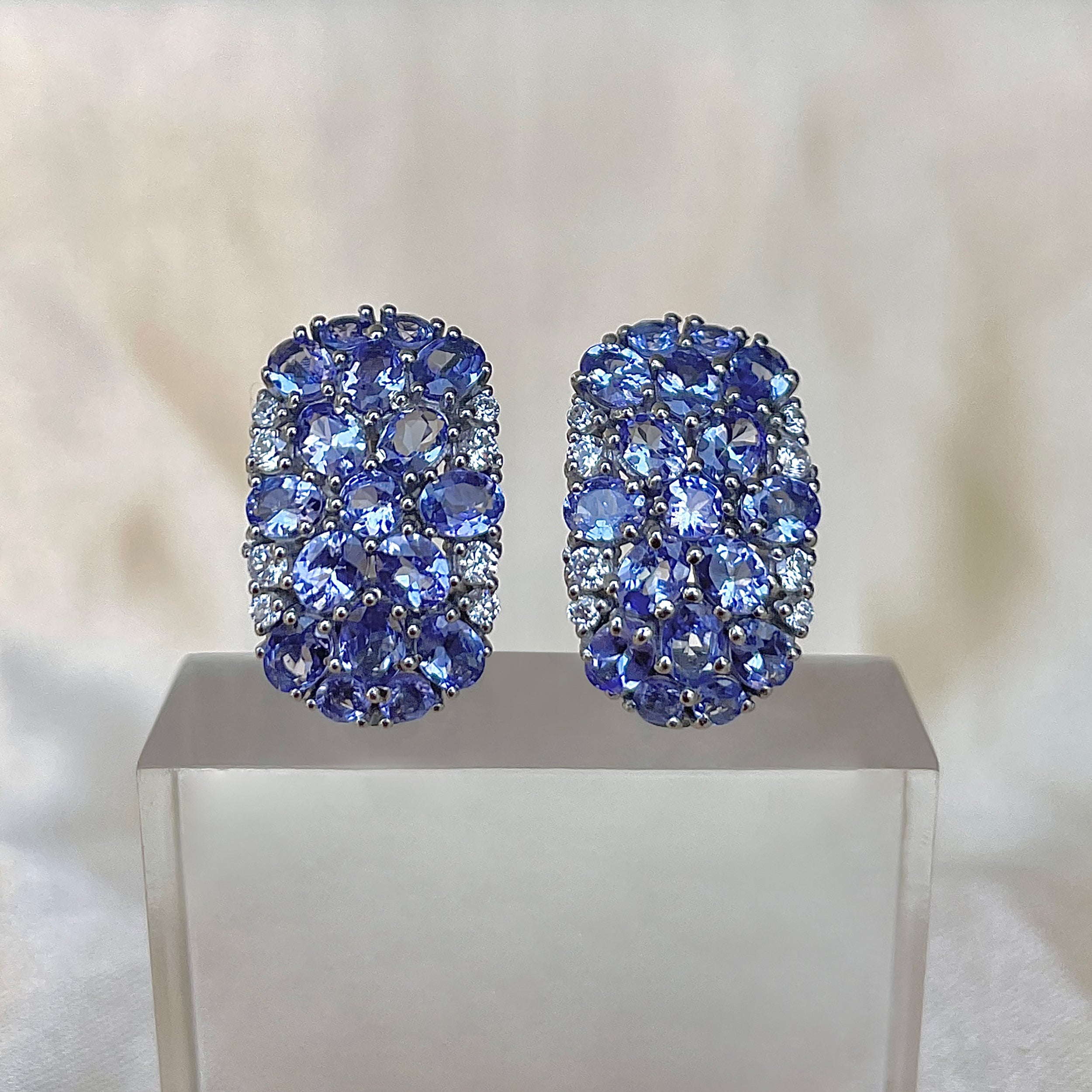 Tanzanite Earring-(TZN-RDE-937.)