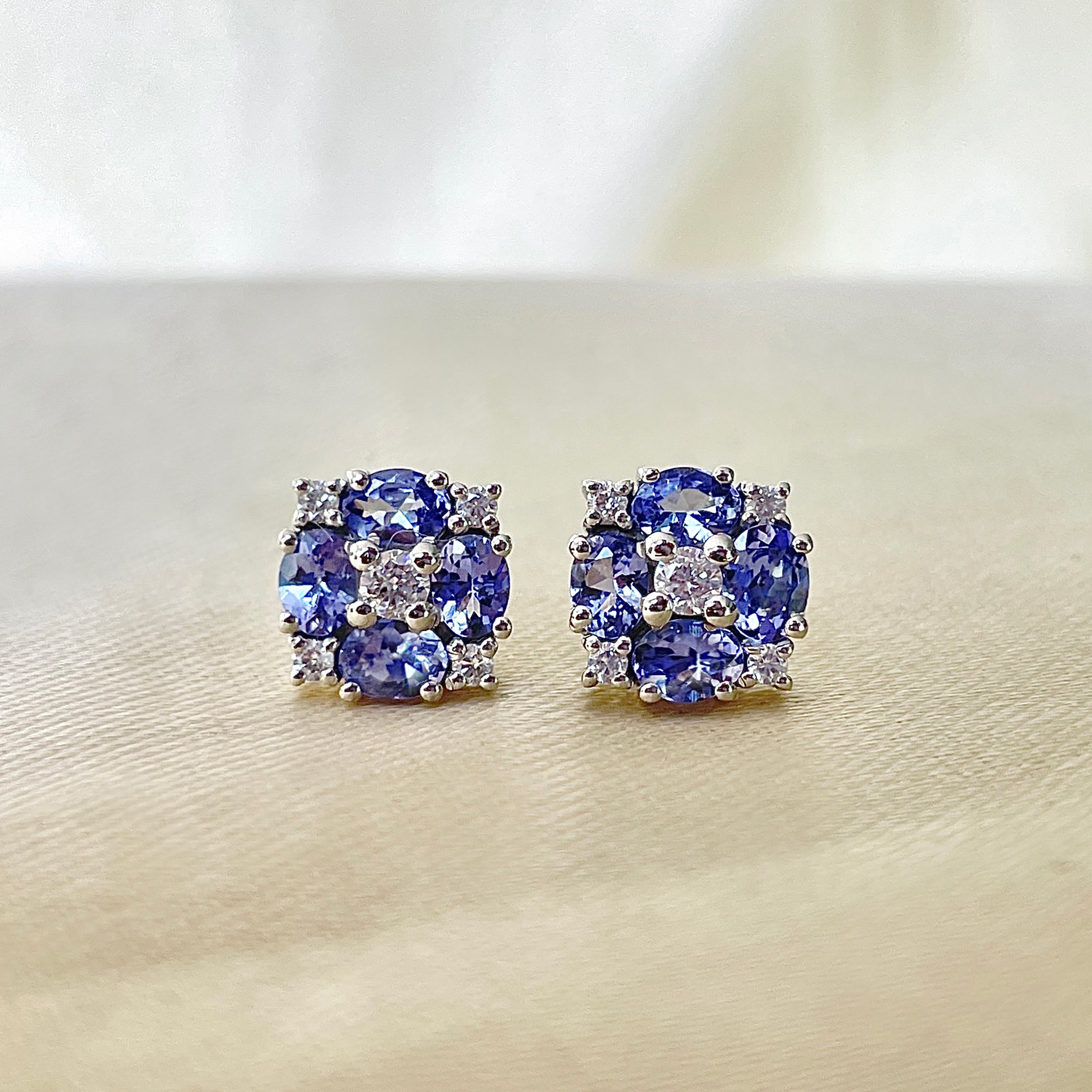 Tanzanite Earring-(TZN-RDE-938.)