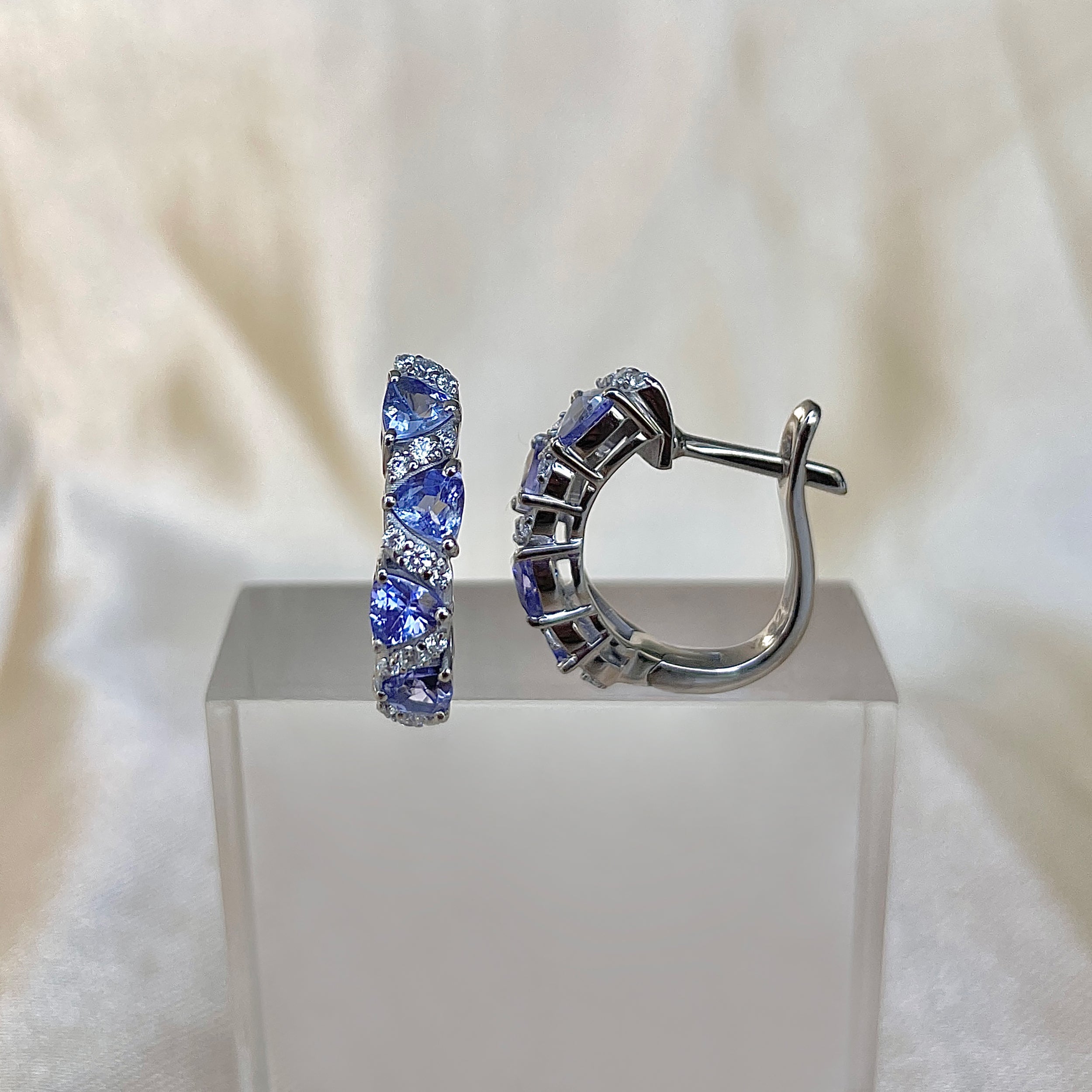 Tanzanite Earring-(TZN-RDE-939.)
