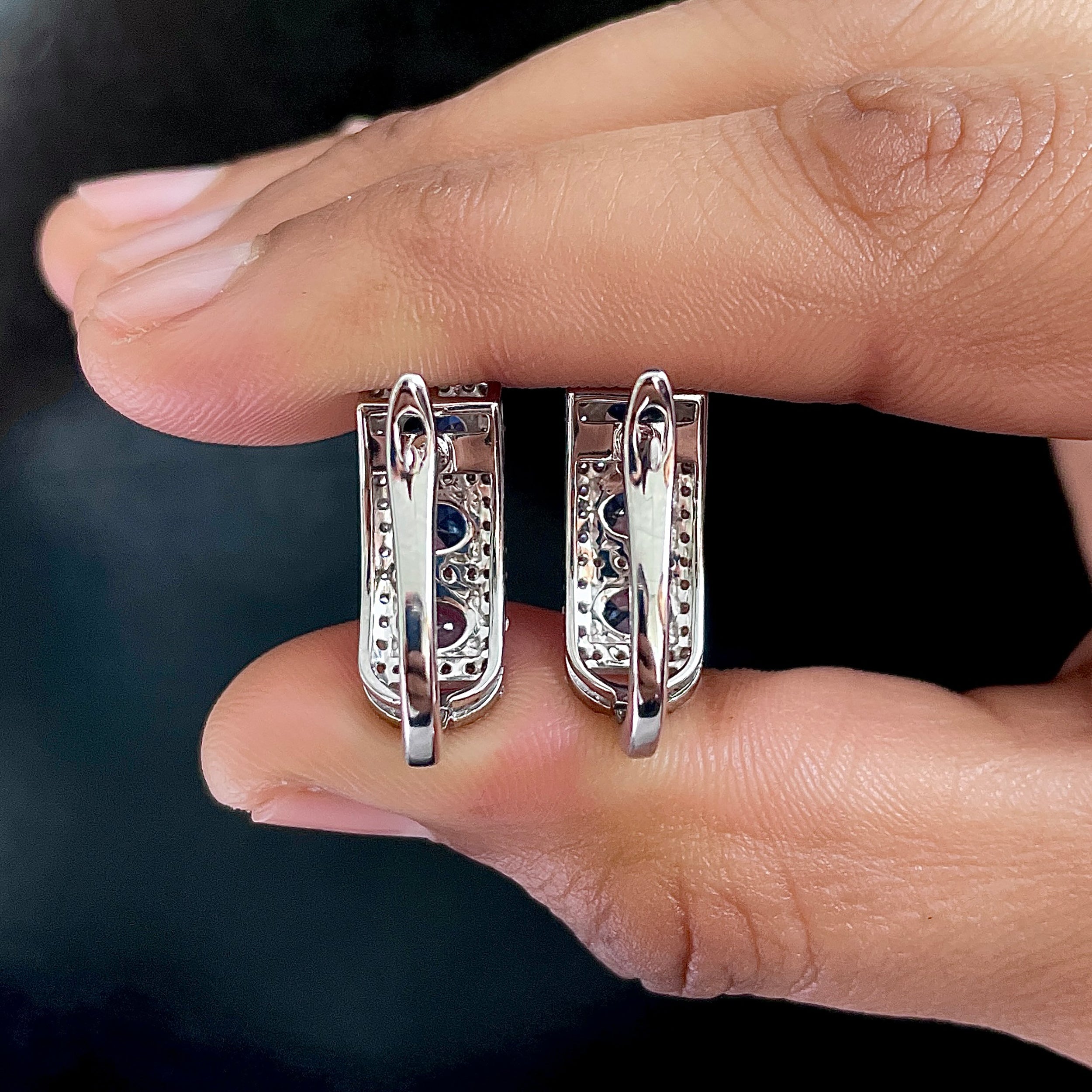 Tanzanite Earring-(TZN-RDE-943.)